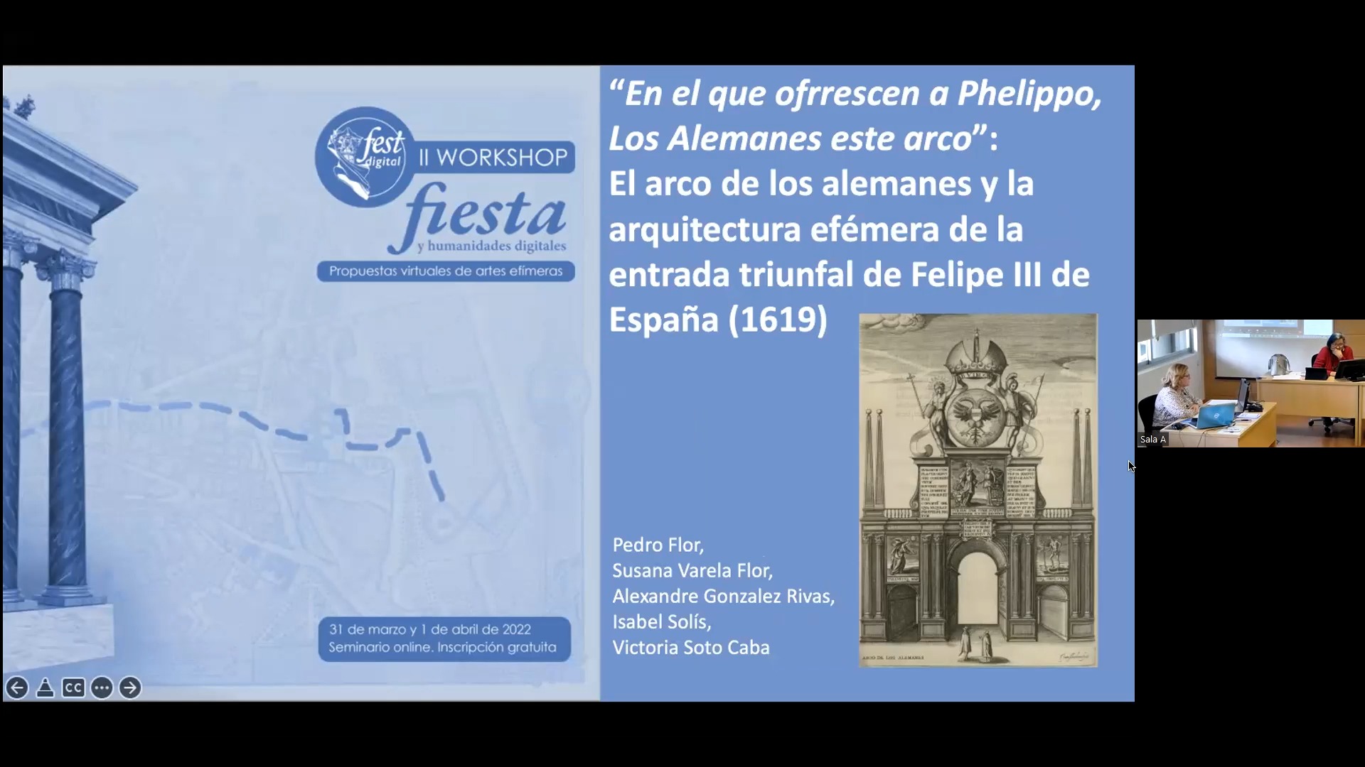 En el que ofrrescen a Phelippo, Los Alemanes este arco”: El arco de los alemanes y la arquitectura efímera de la entrada triunfal de Felipe III de España (1619)