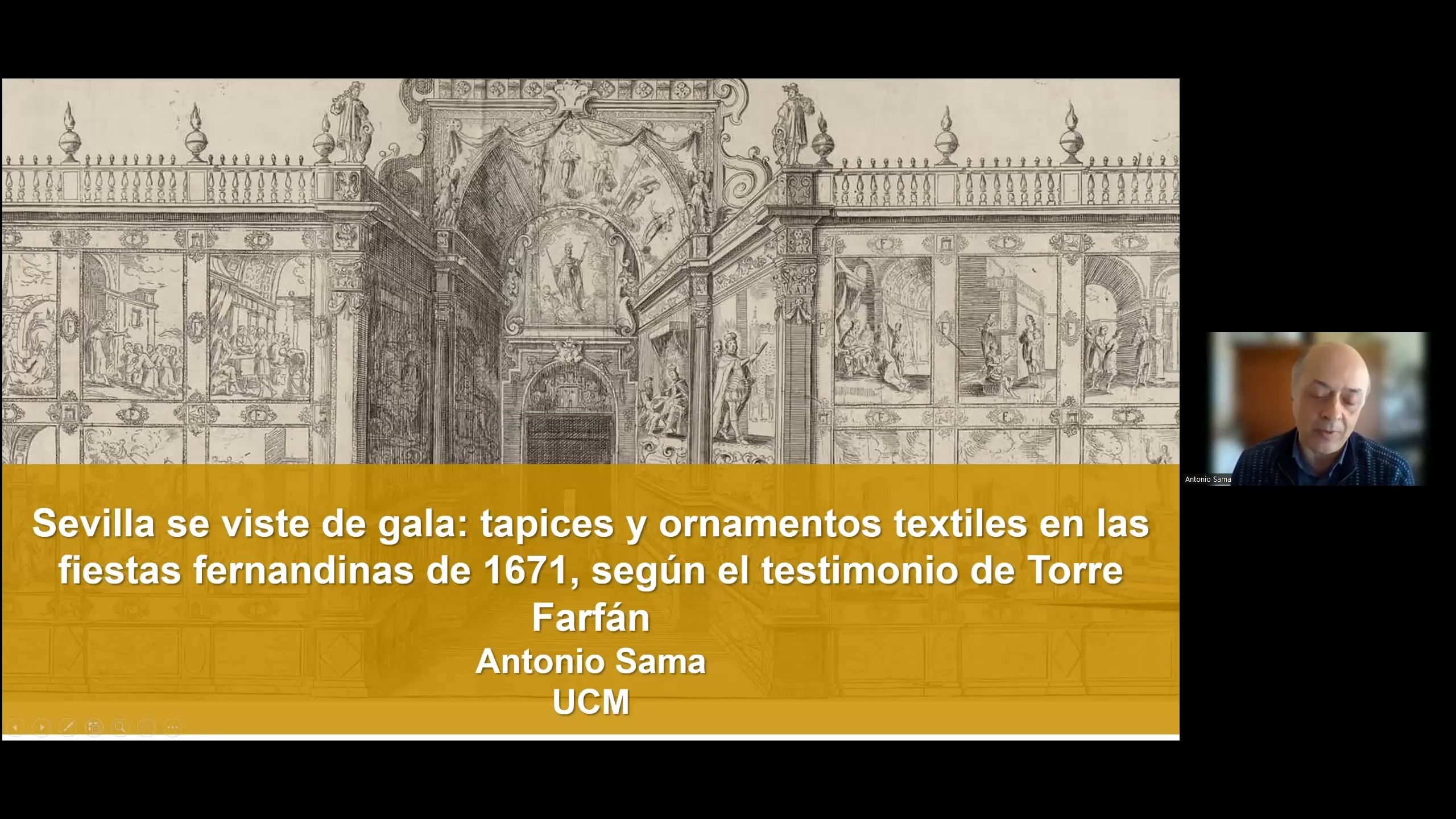 Sevilla se viste de gala: tapices y ornamentos textiles en las fiestas fernandinas de 1671, según el testimonio de Torre Farfán
