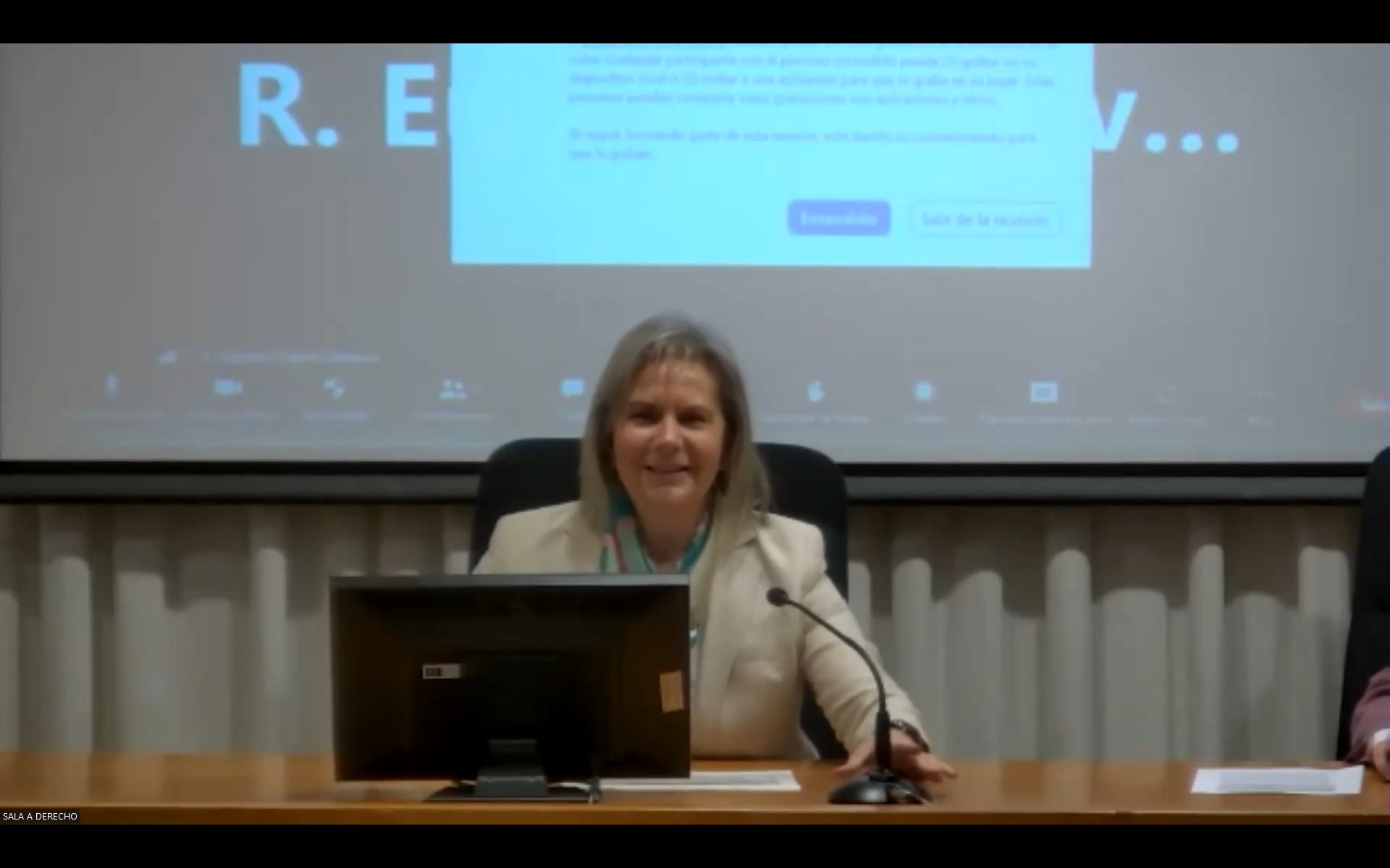 Sesión de apertura de las Primeras Jornadas Internacionales del Laboratorio de Voz, Música y Lenguaje de la Facultad de Educación de la UNED