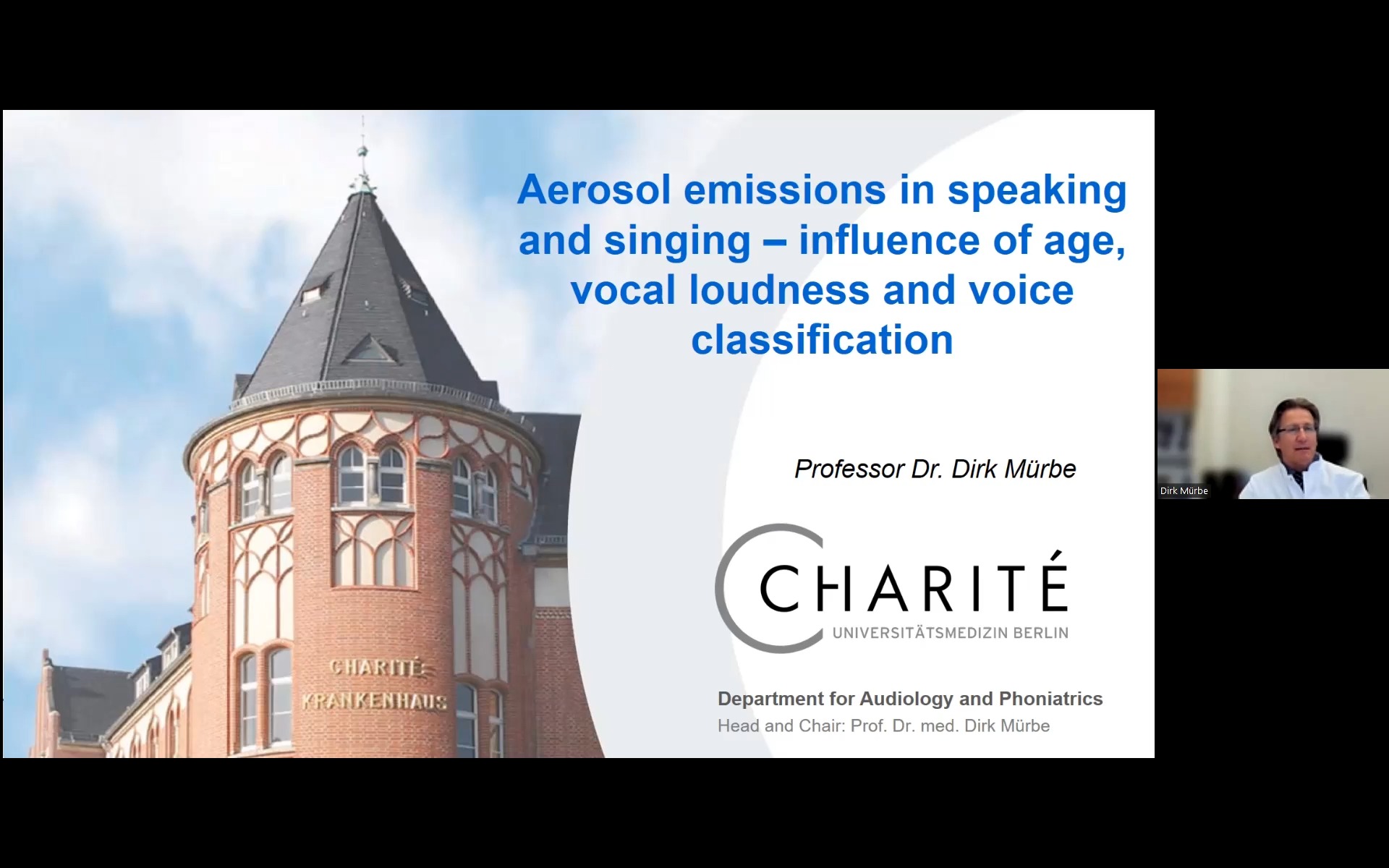 Aerosol emissions in speaking and singing - influence of age, vocal loudness and voice classification