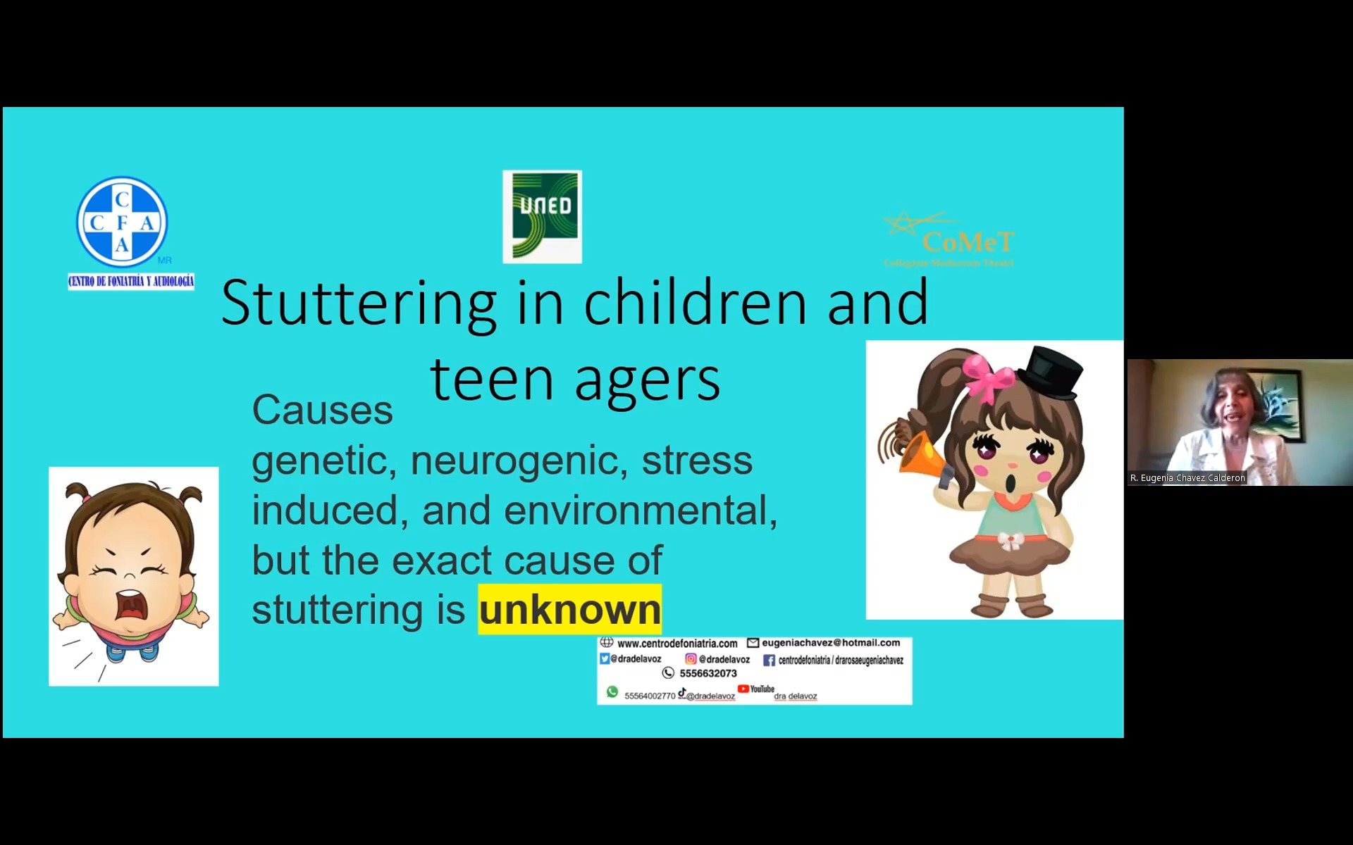 Stuttering in children and teenagers