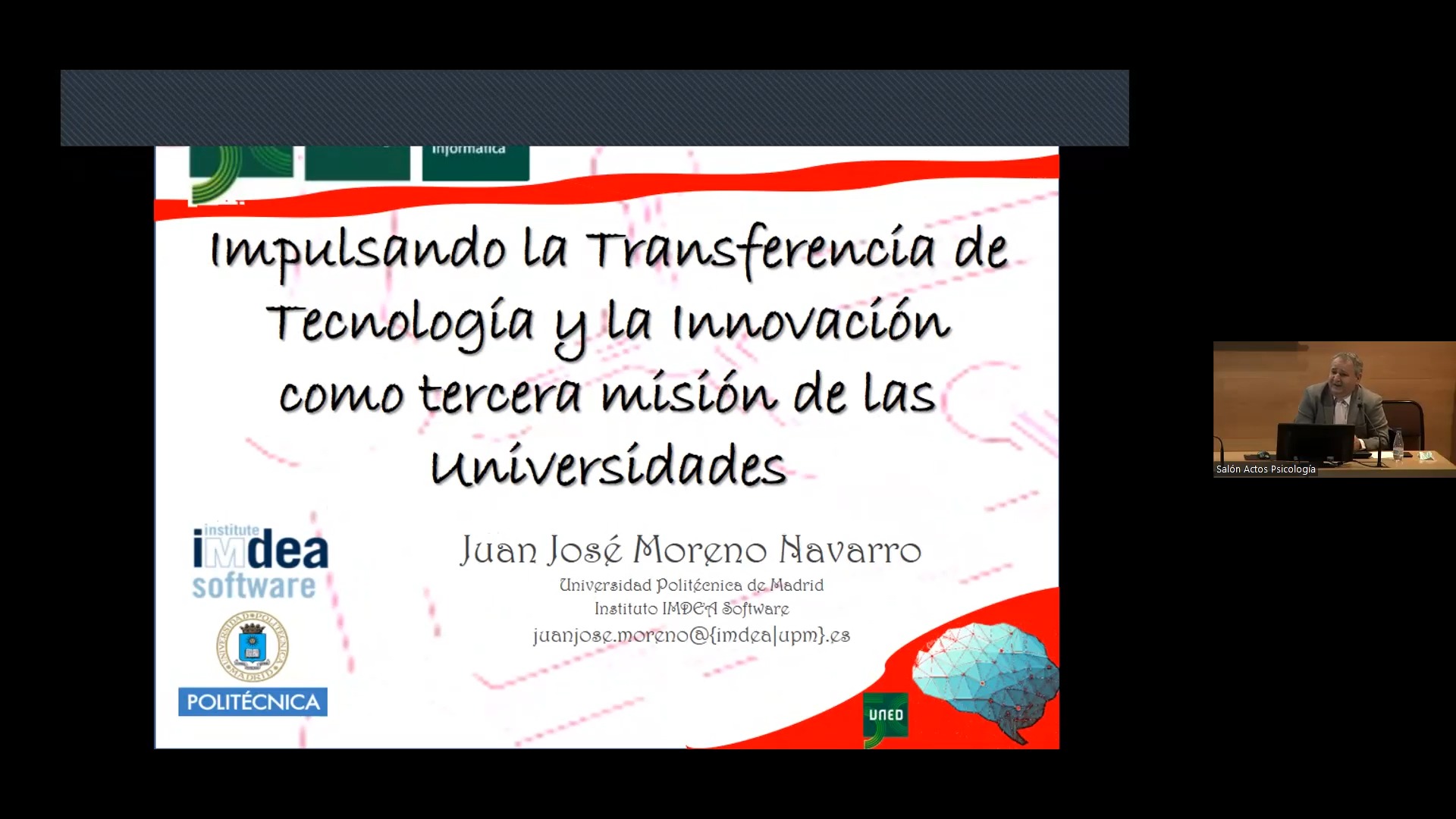 Impulsando la importancia de la Transferencia de Tecnología y la Innovación como tercera misión de las Universidades