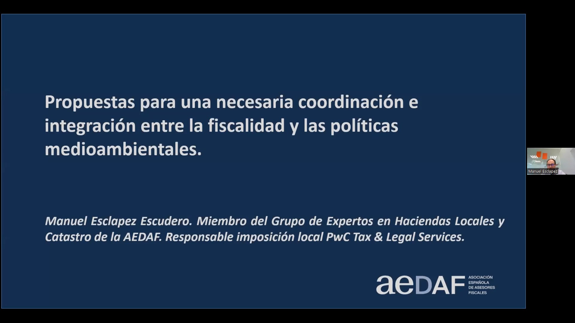 Propuestas para una necesaria coordinación e integración entre la fiscalidad y las políticas medioambientales
