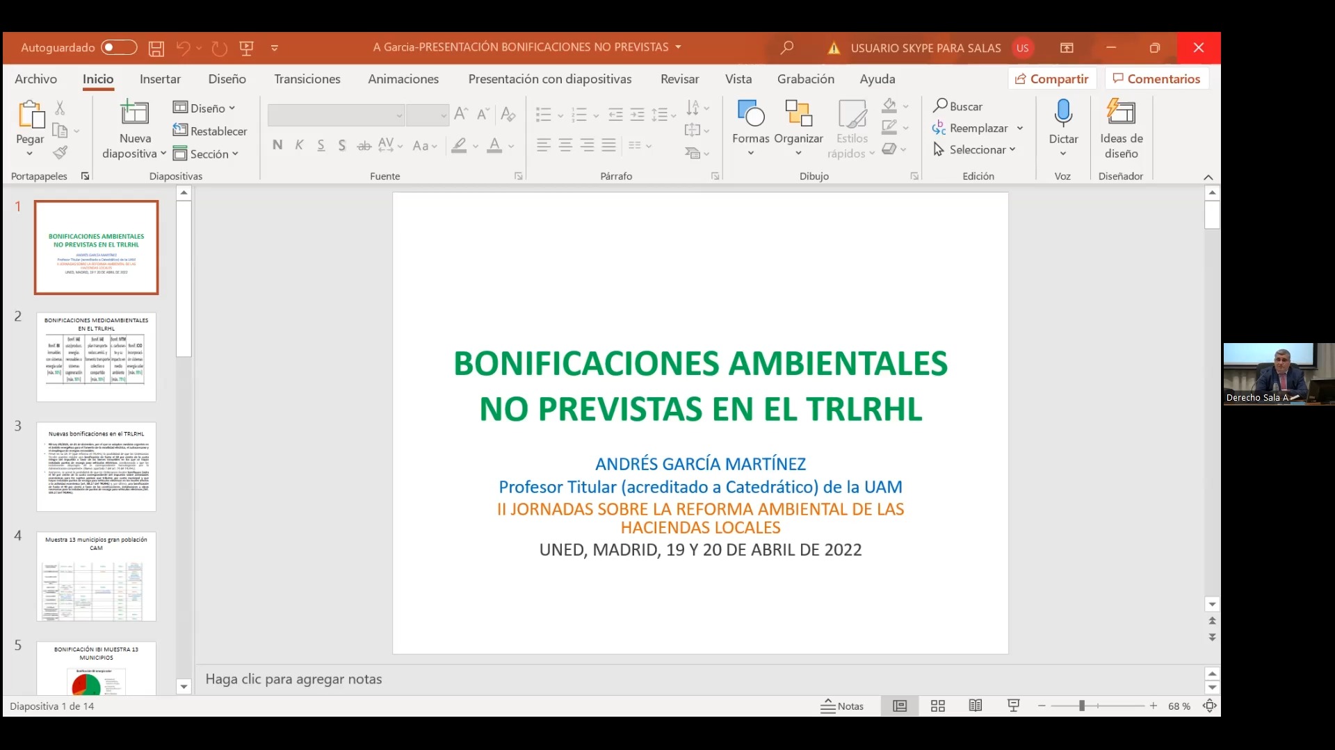 Bonificaciones ambientales no previstas en la LHL