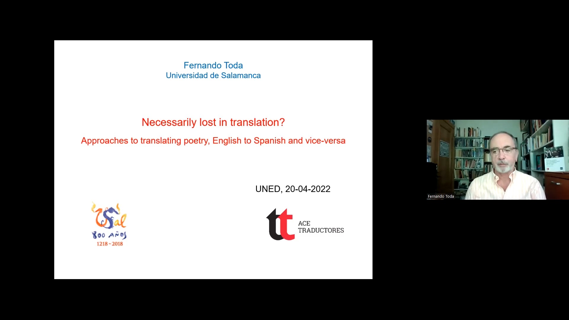 Necessarily lost in translation? Approaches to translating poetry, English to Spanish and vice-versa