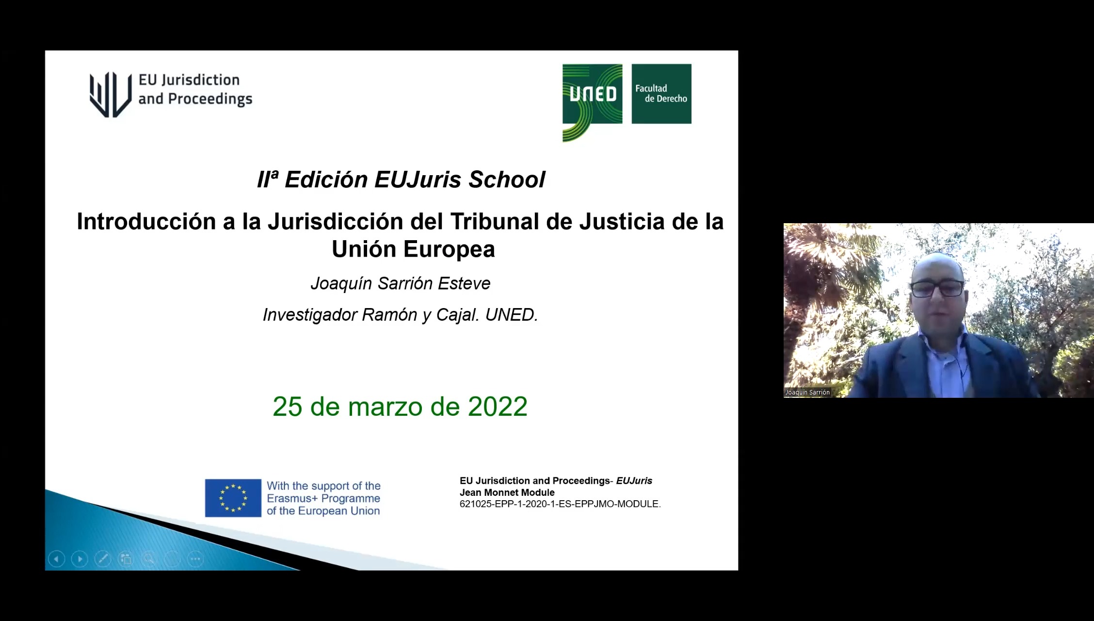 Introducción a la Jurisdicción del Tribunal de Justicia de la Unión Europea I
