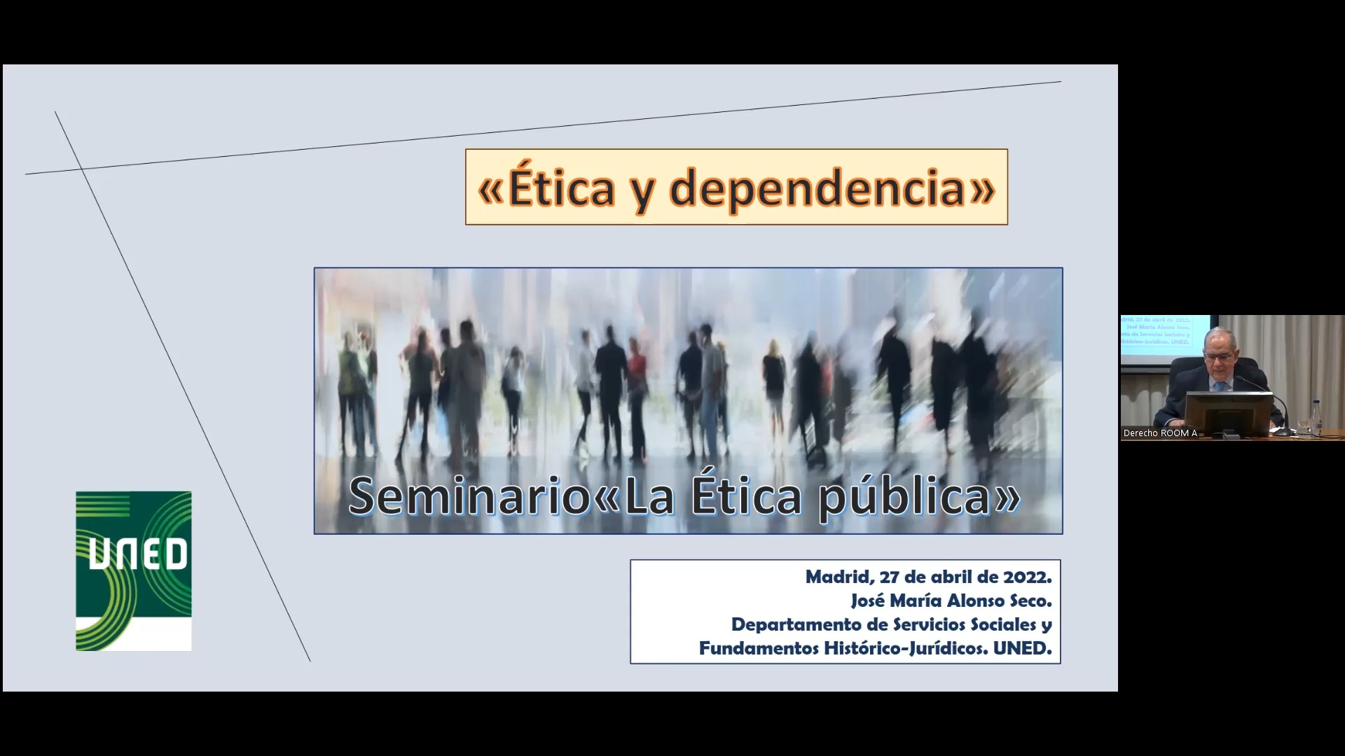 Ética y dependencia