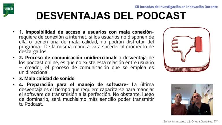 040. Línea 6. Utilización de las TIC de forma intensiva con podcast: a propósito del RD822/2021