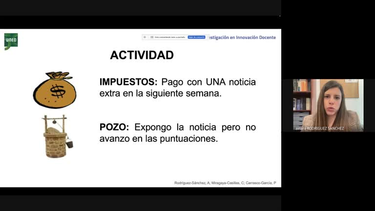 015. Línea 1. Enseñanza híbrida y gamificación en Economía