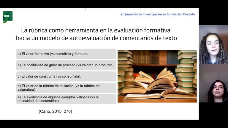 011. Línea 3. Innovar en Teoría Literaria: la rúbrica de autoevaluación en la práctica del comentario de texto retórico, teórico, estilístico y métrico