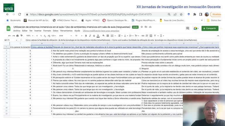 095. Línea 6. La utilización de materiales audiovisuales inmersivos como propuesta de formación