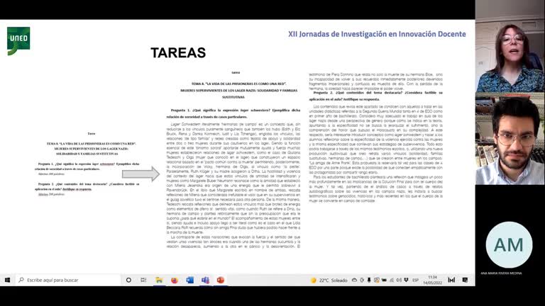 097. Línea 1. Respuesta docente y metodologías activas ante el reto de incorporar la Historia de las Mujeres