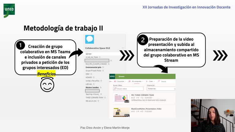 053. Línea 1. Trabajo colaborativo y evaluación entre pares con MS TEAMS y Office 365