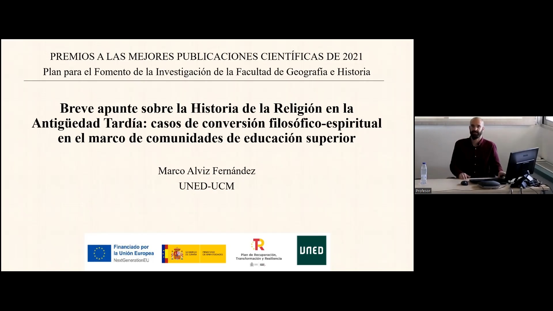 Breve apunte sobre la Historia de la Religión en la Antigüedad tardía: casos de conversión filosófico-espiritual en el marco de comunidades de educación superior