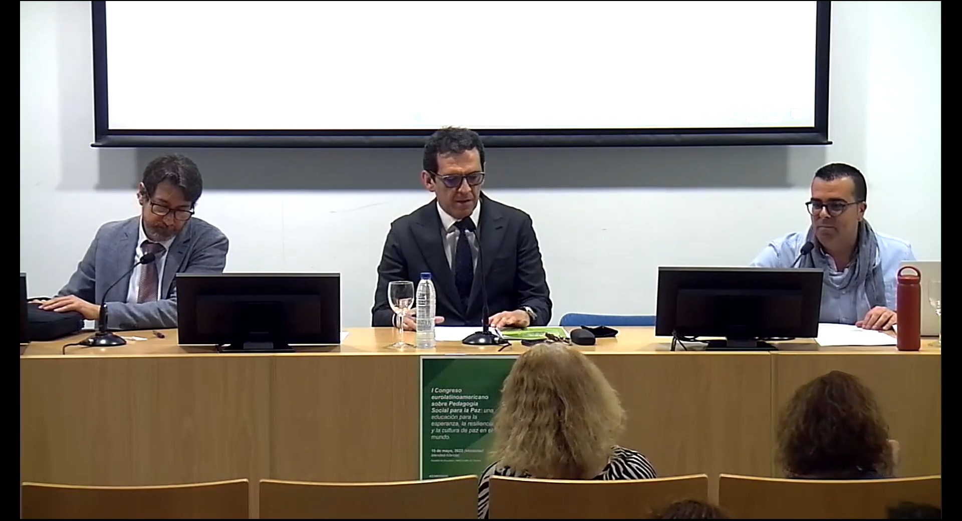 Inauguración del I Congreso eurolatinoamericano sobre Pedagogía Social para la Paz