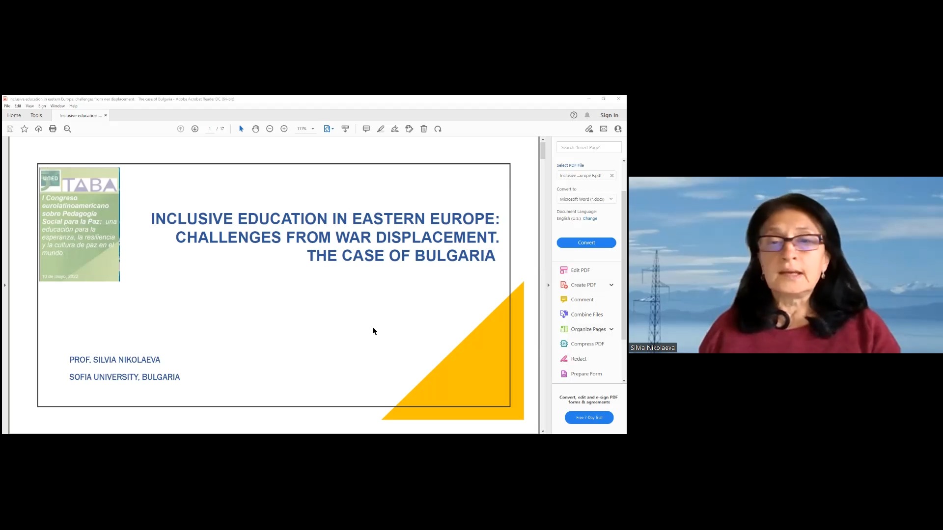 Inclusive education in eastern europe: challenges from war displacement 