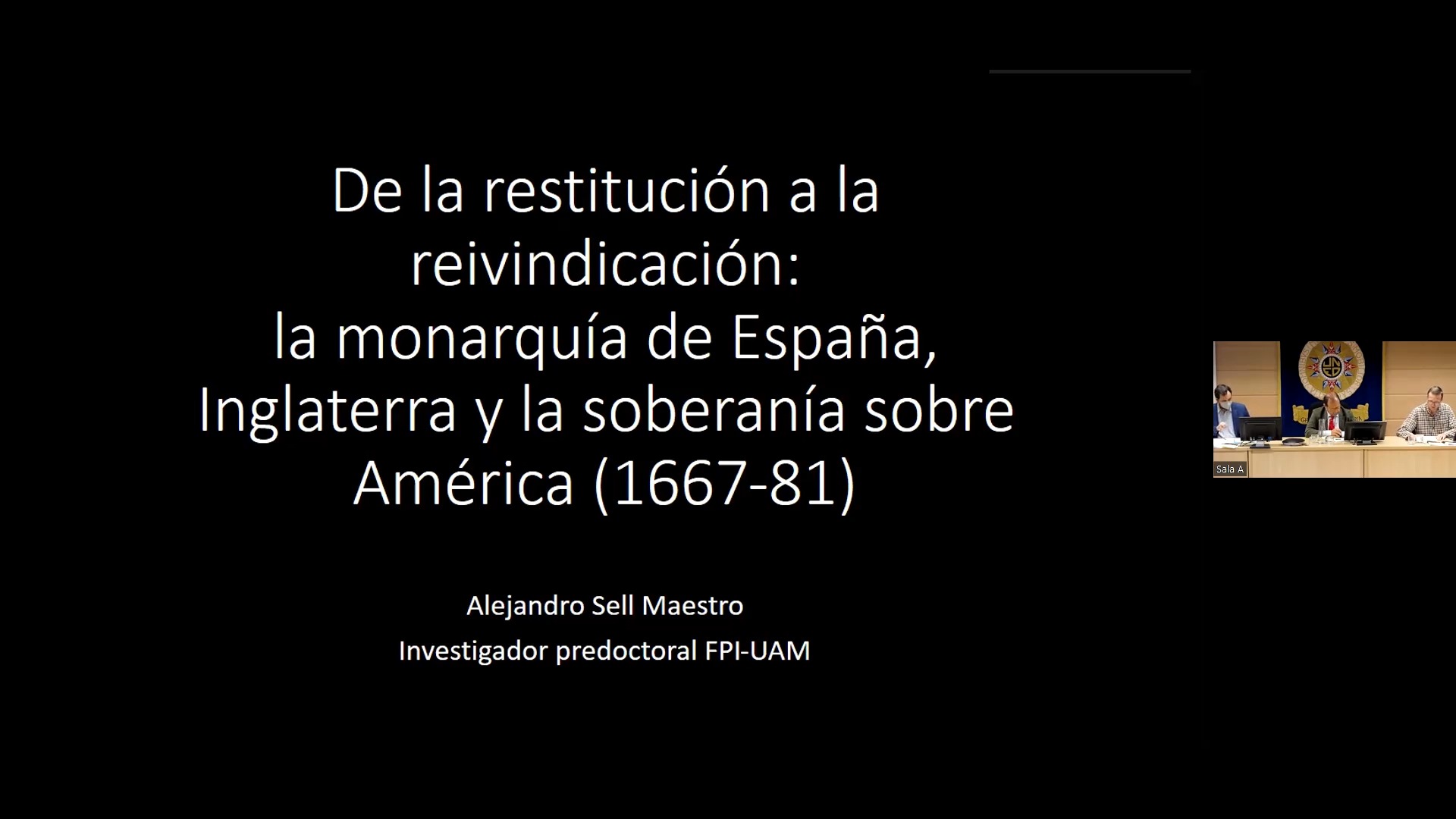 De la restitución a la reivindicación. La monarquía de España, Inglaterra y la soberanía sobre América (1667-1681)