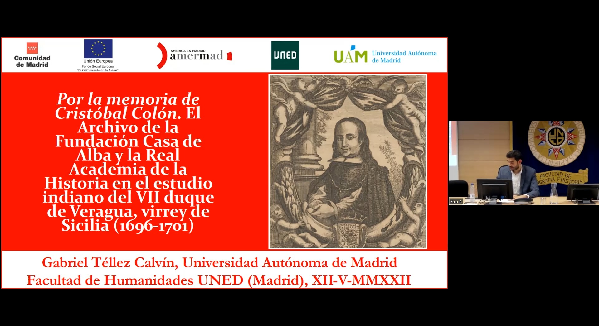Por la memoria de Cristóbal Colón. El Archivo de la Fundación Casa de Alba y la Real Academia de la Historia en el estudio indiano del VII duque de Veragua, virrey de Sicilia (1696-1701)