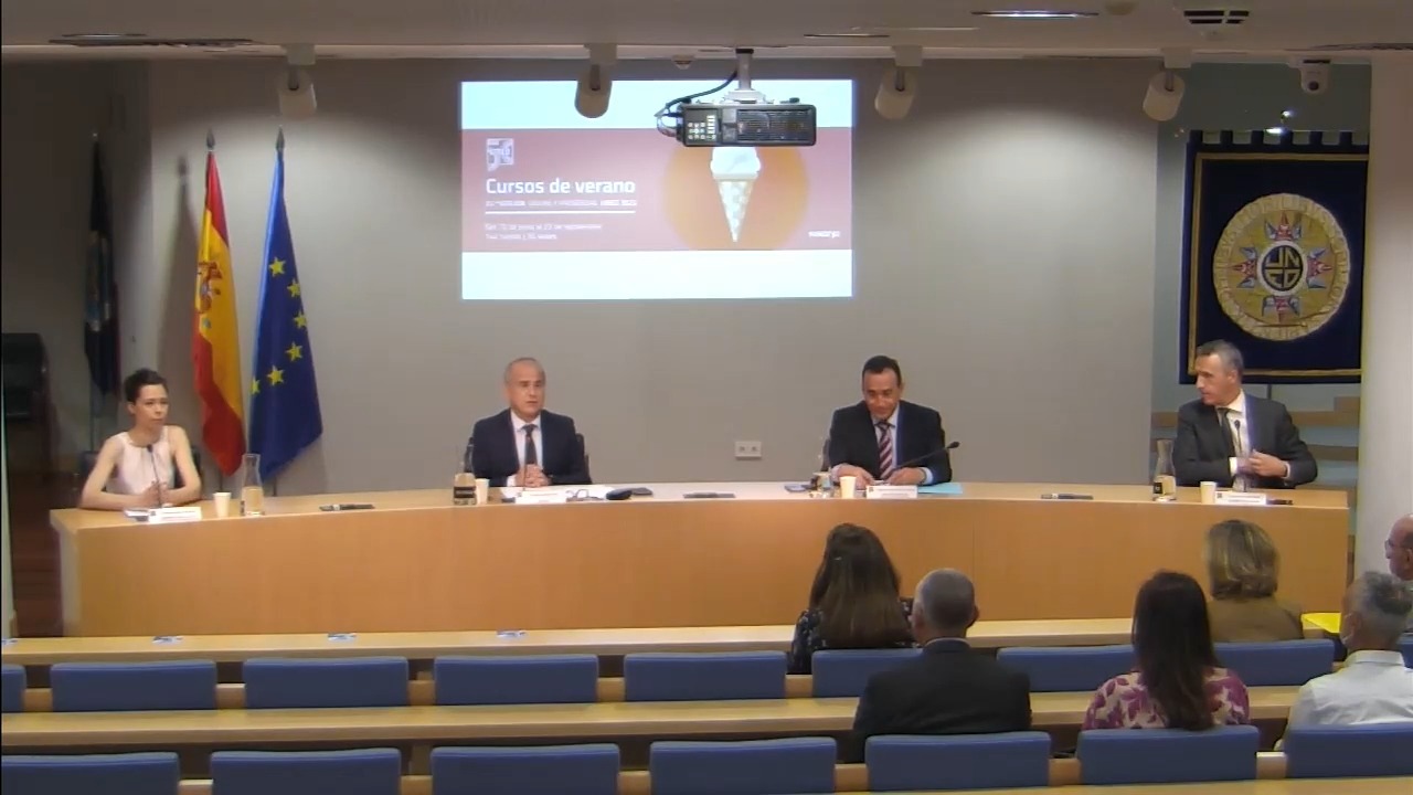 Presentación de XXXIII Edición de los Cursos de Verano de la UNED