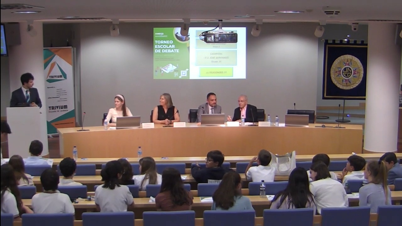 Clausura del Torneo Escolar de Debate 