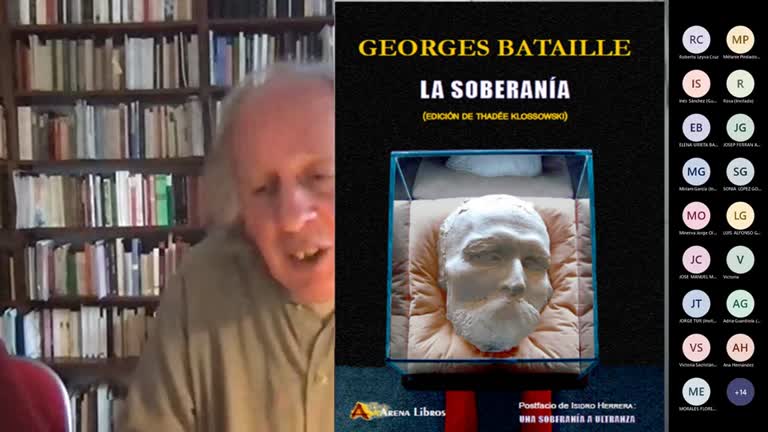 El contexto en el que surge la obra inacabada "La soberanía" de Georges Bataille