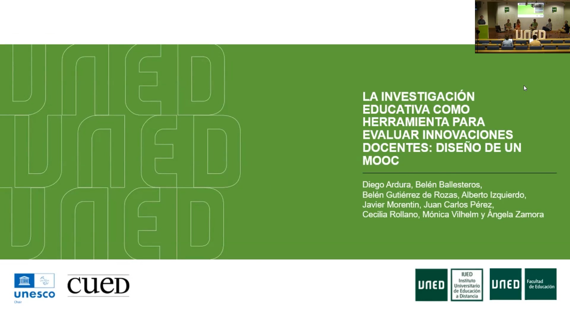 La investigación educativa como herramienta para evaluar innovaciones docentes: diseño de un MOOC