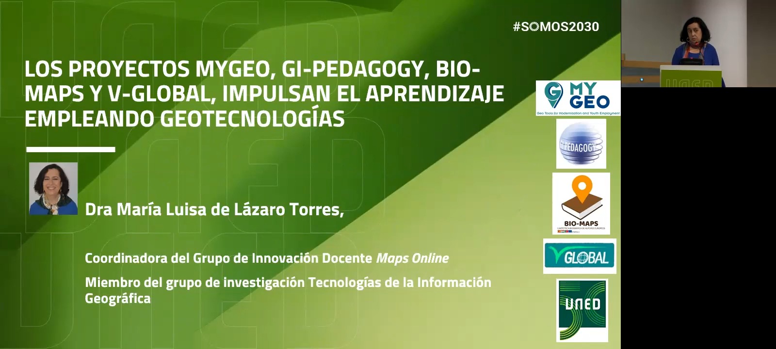 Los proyectos MYGEO, GI-Pedagogy, BIO-MAPS y V-Global impulsan el aprendizaje empleando geotecnologías