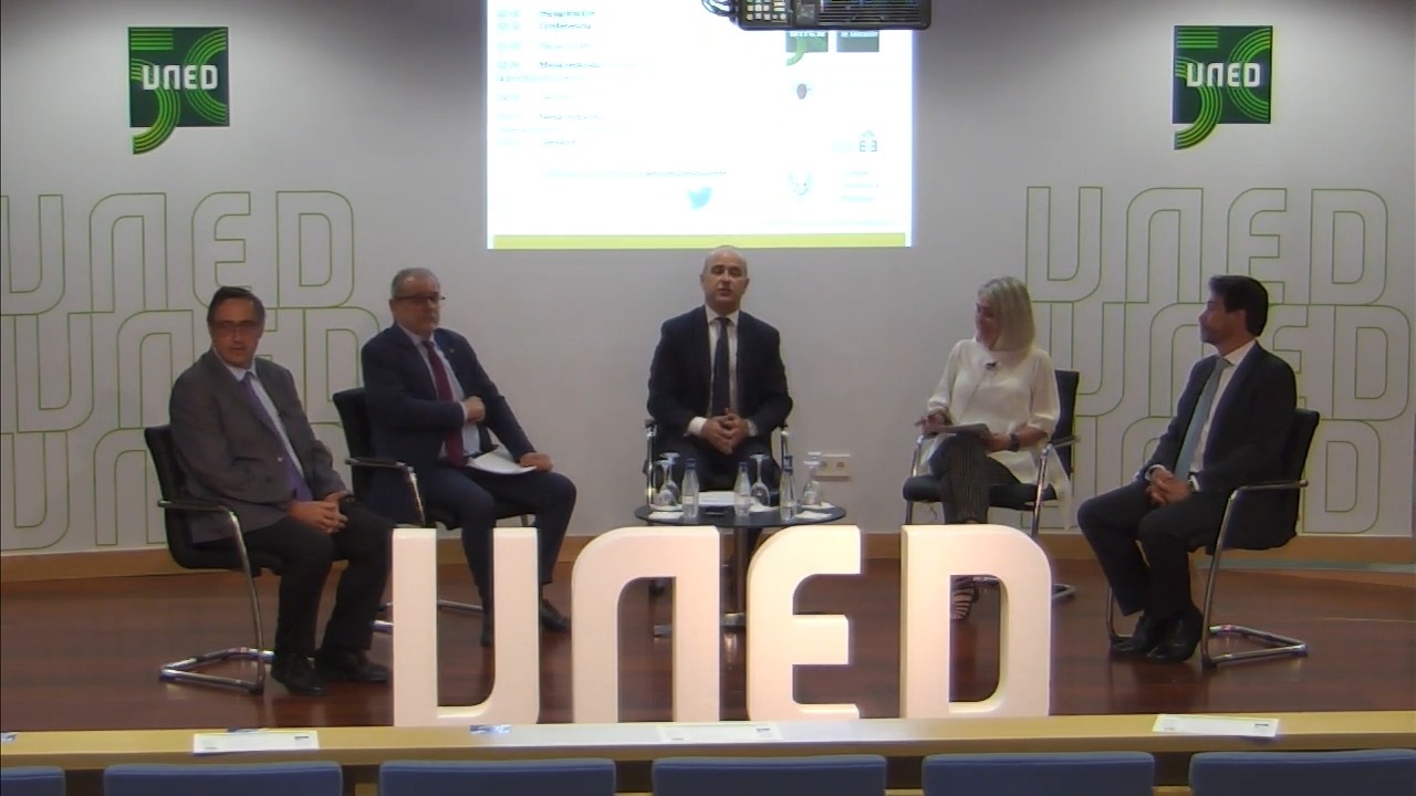 Inauguración de la Jornada de debate sobre la Reforma de la profesión docente