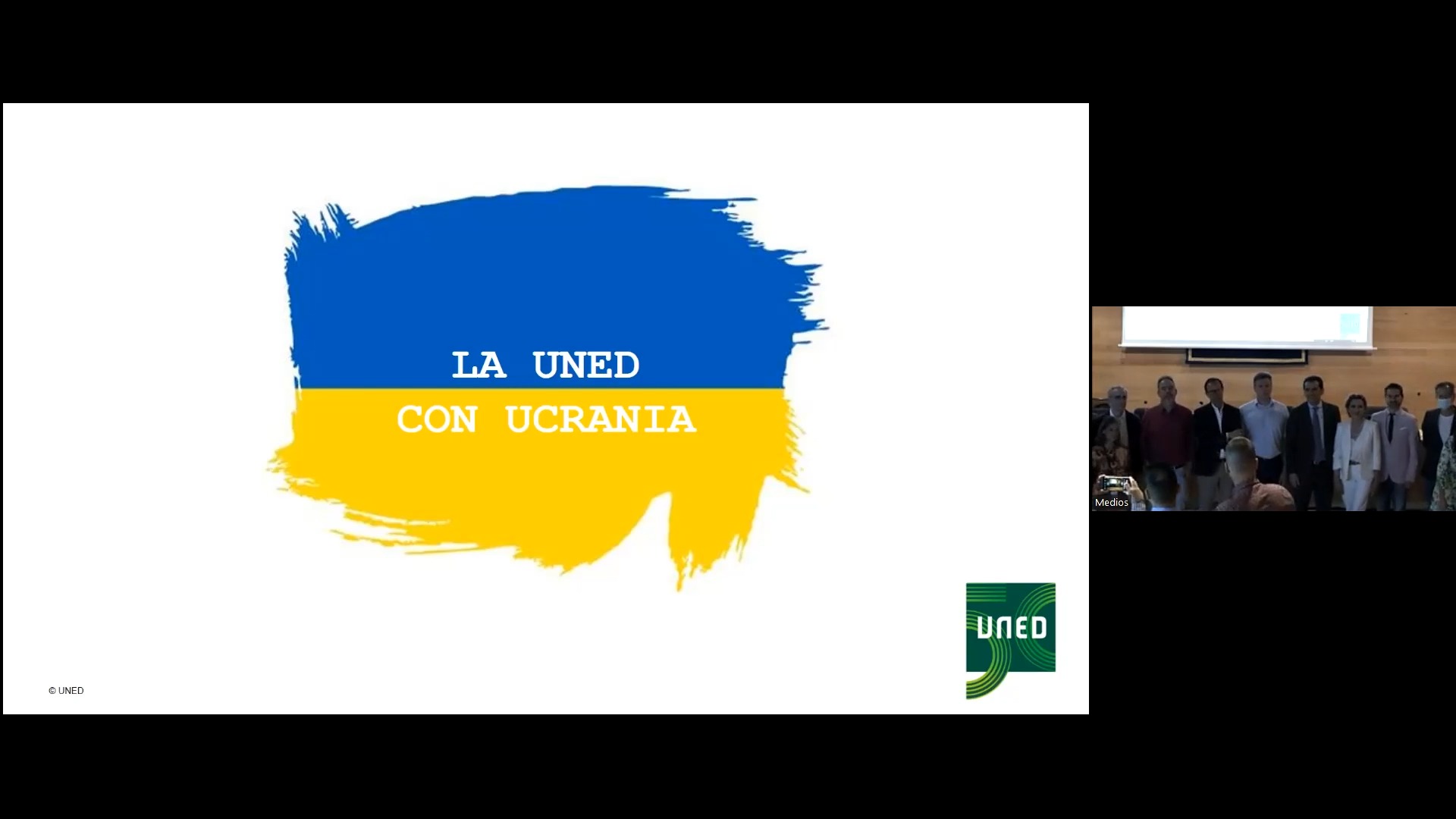 Iniciativas de la UNED con Ucrania
