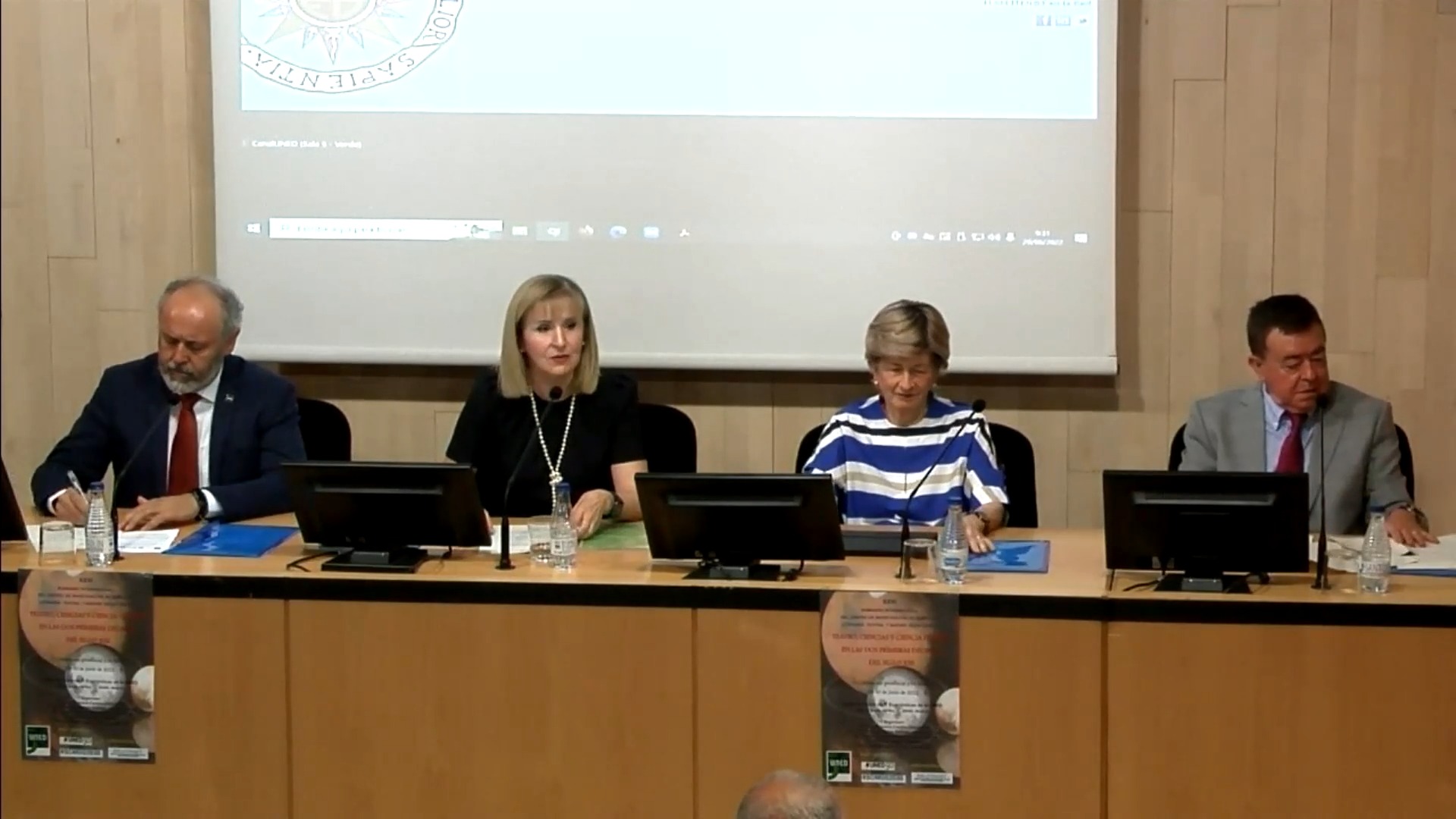 Inauguración del XXXI Seminario Internacional del Centro  de Investigación de Semiótica Literaria, Teatral  y Nuevas Tecnologías (SELITEN@T)
