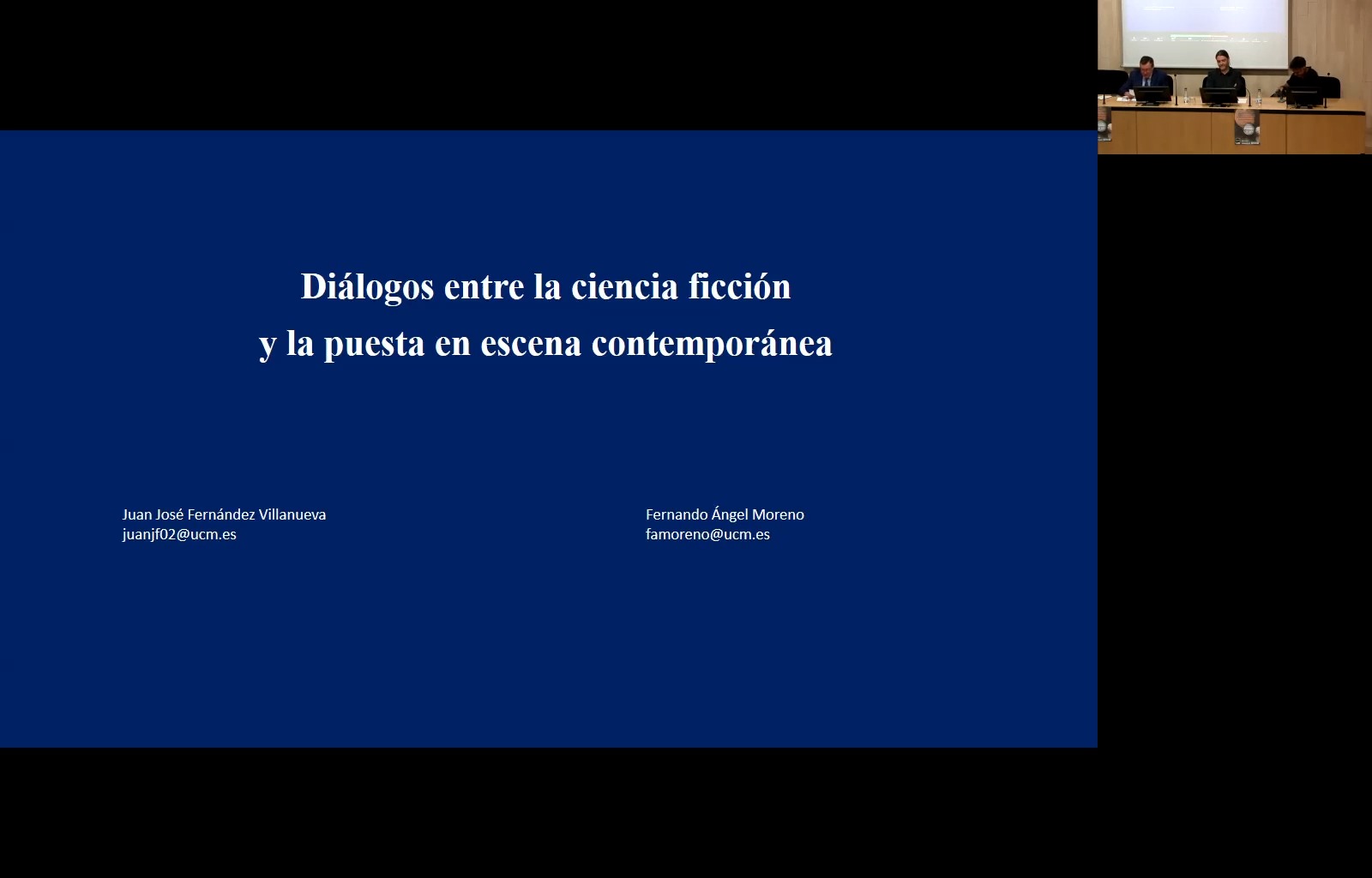Diálogos entre la ciencia ficción y la puesta en escena contemporánea