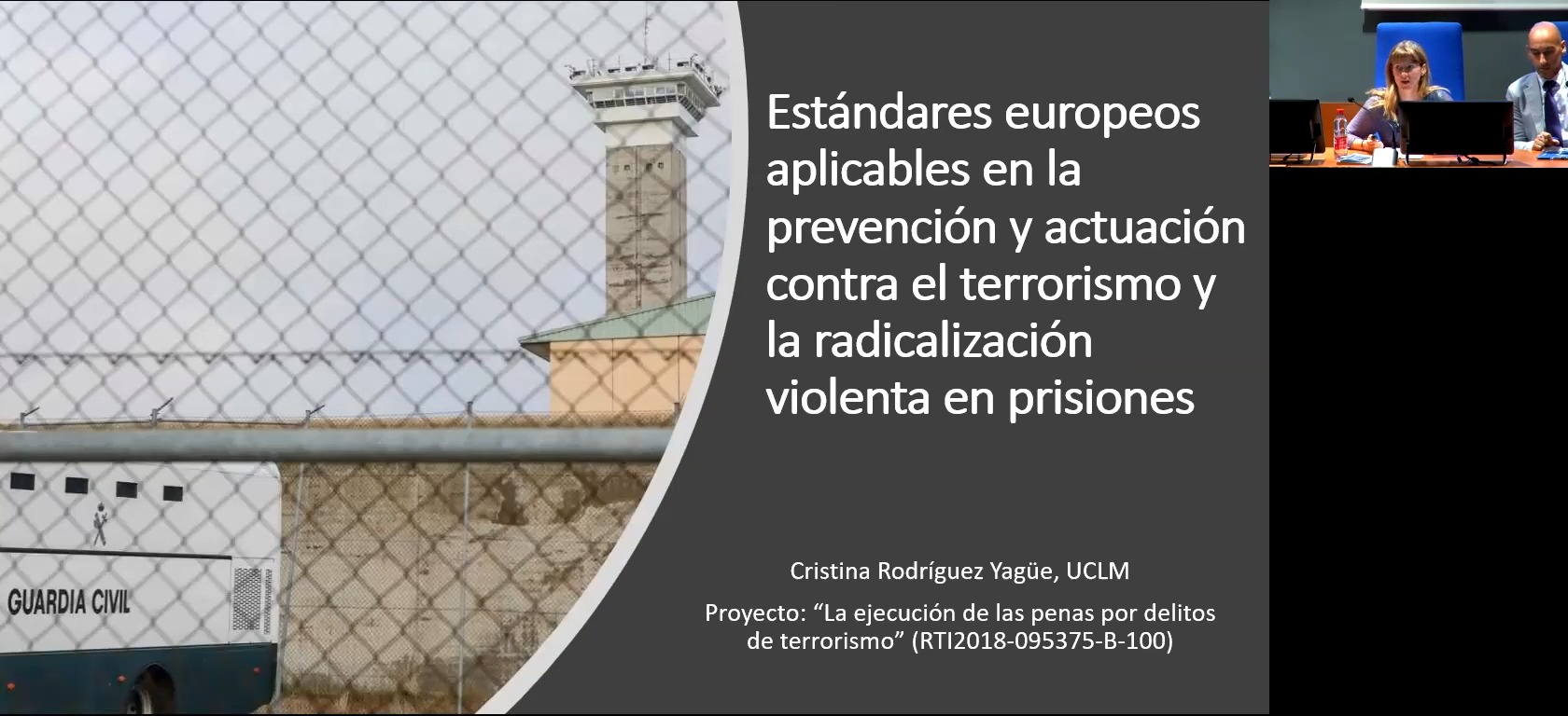Estándares europeos aplicables en la prevención y actuación contra el terrorismo y la radicalización violenta en prisiones