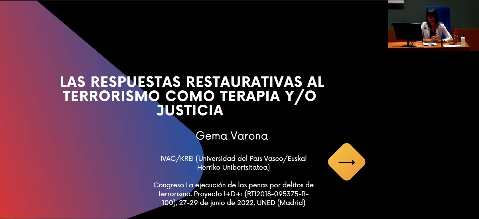 Las respuestas restaurativas al terrorismo como terapia y/o justicia