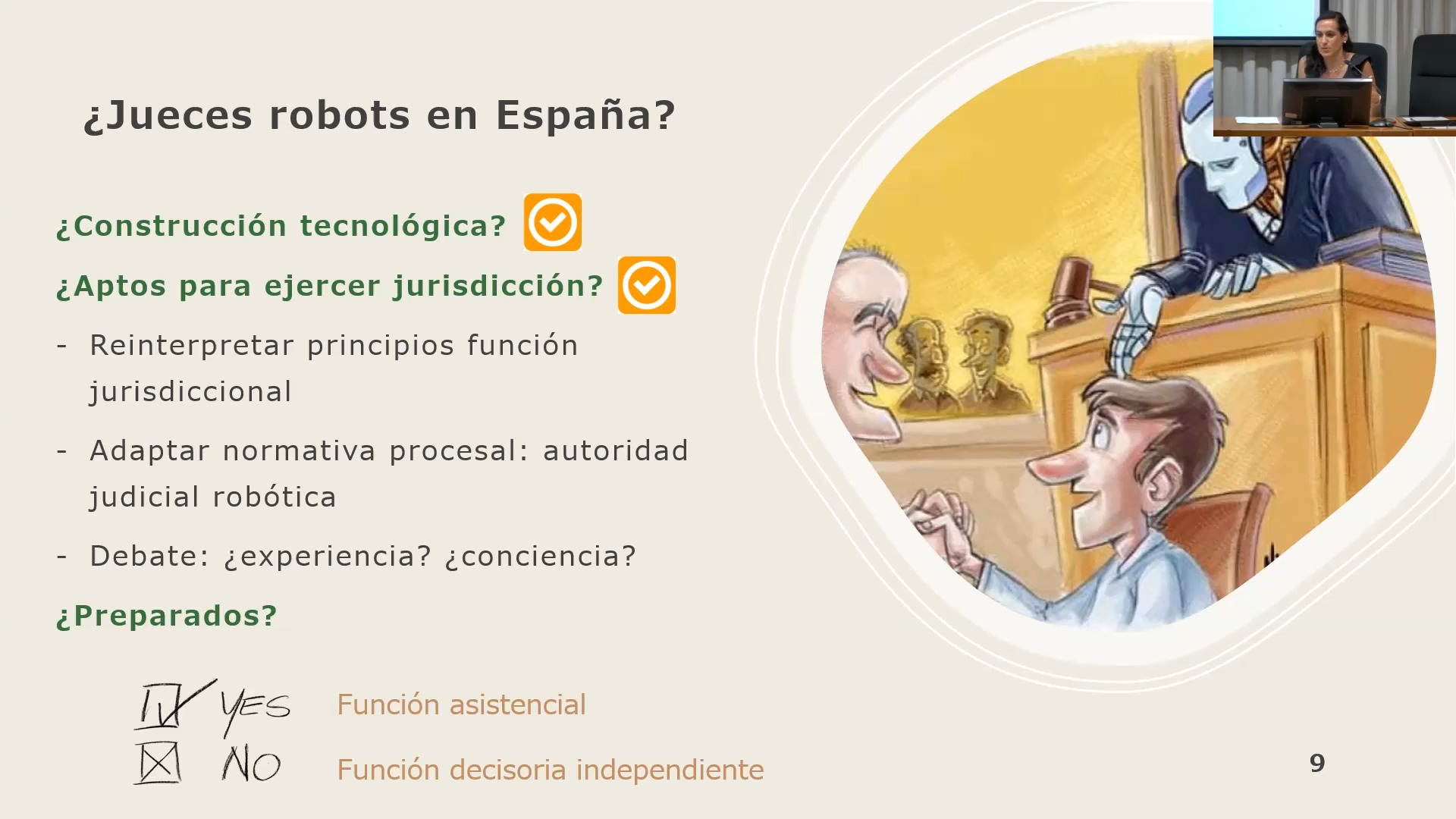 La estrategia robótica de la digitalización judicial