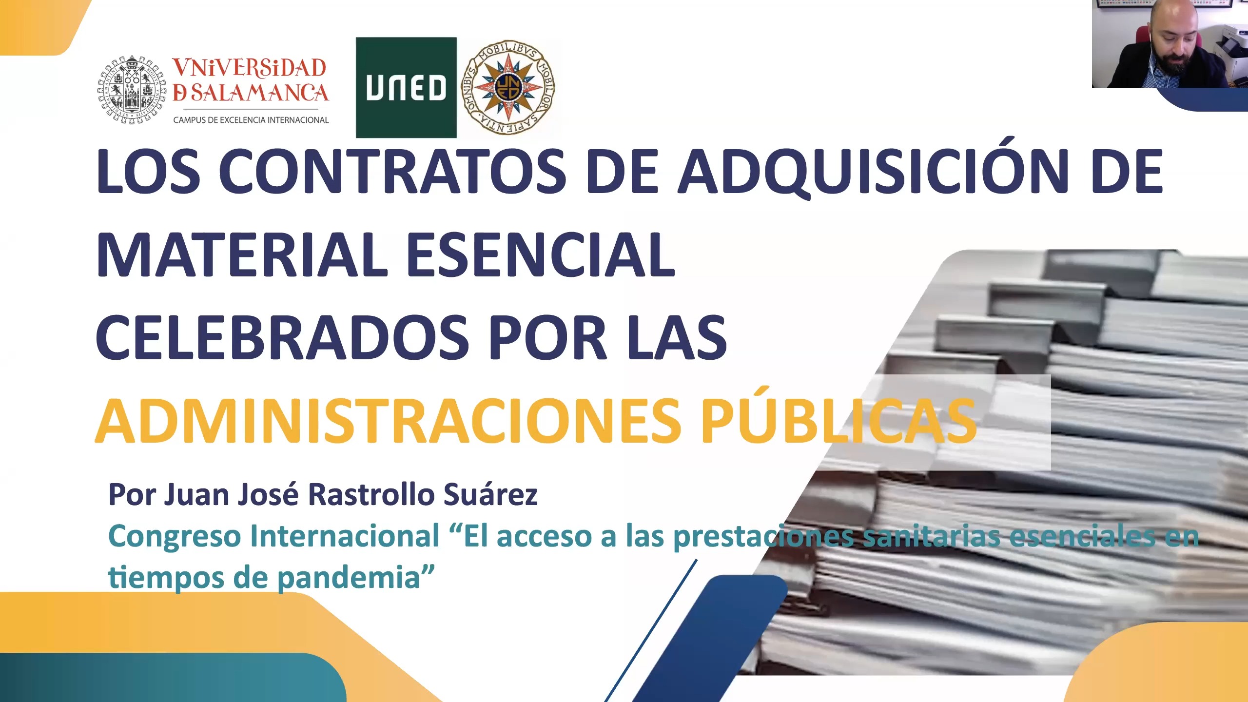 Los contratos de adquisición de material esencial celebrados por las Administraciones Públicas