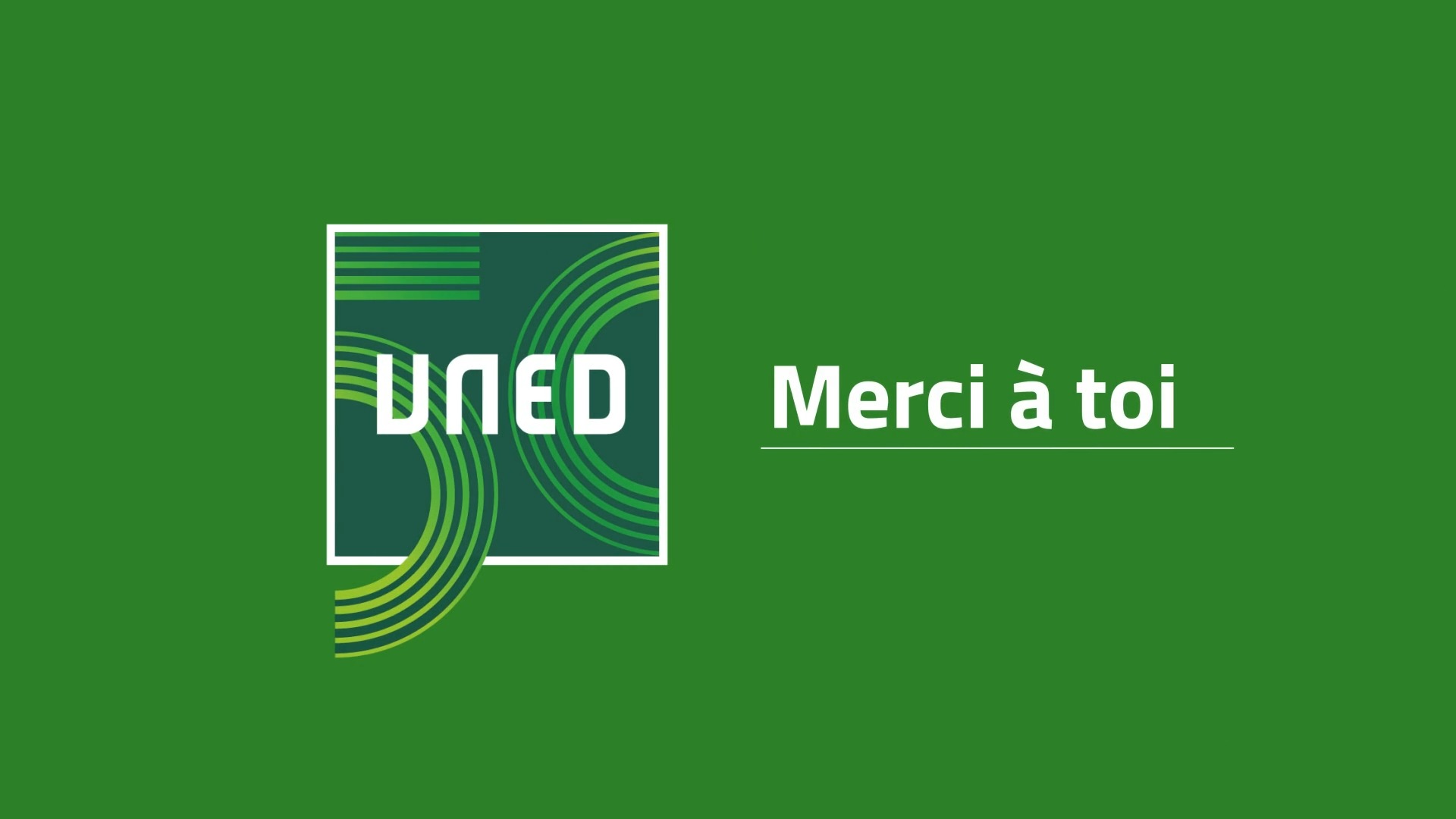 50e anniversaire de l'UNED. Merci à toi  (version française - 30')
