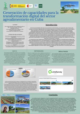 ME2 - Generación de capacidades para la transformación digital del sector agroalimentario en Cuba