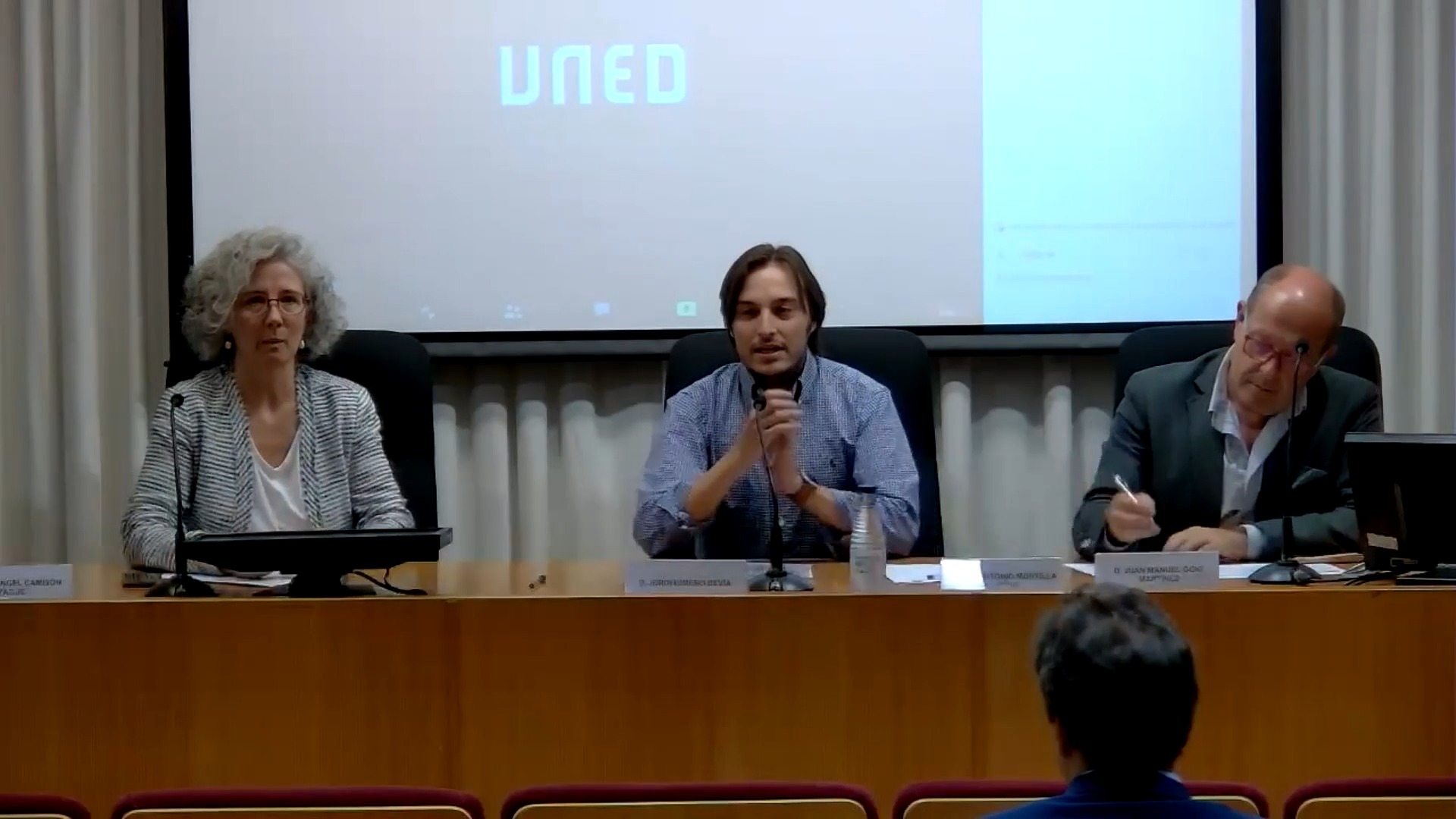 Presentación de la Jornada sobre la Ley de Partidos