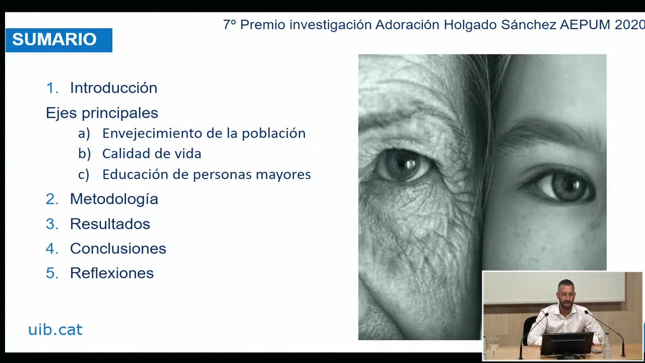 Presentación del 7º Premio Adoración Holgado Sánchez
