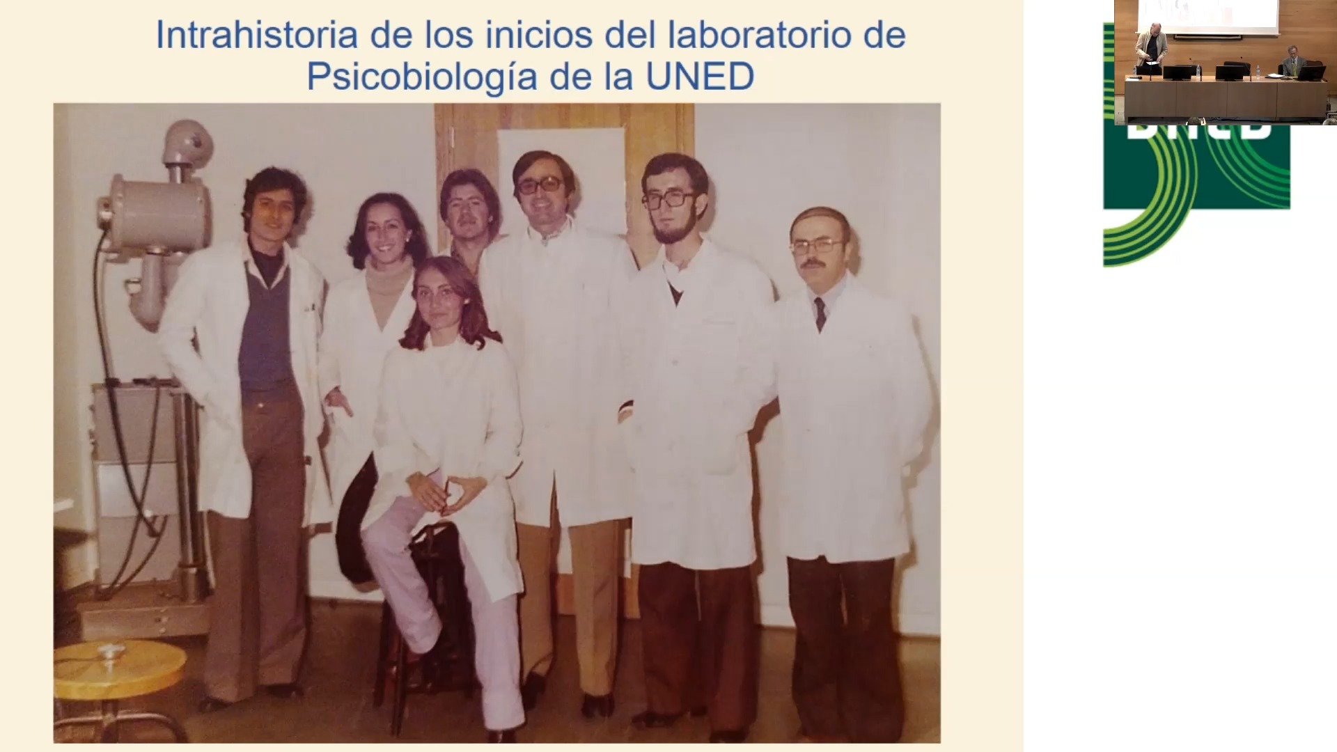 Intrahistoria de los inicios del laboratorio de Psicobiología