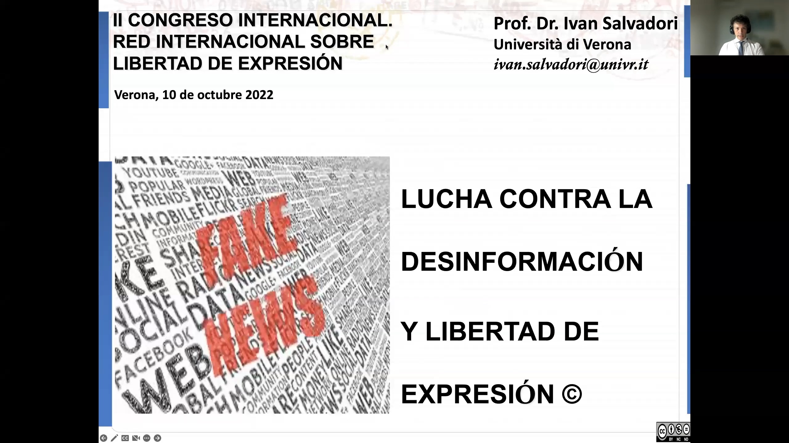 Lucha contra la desinformación y libertad de expresión