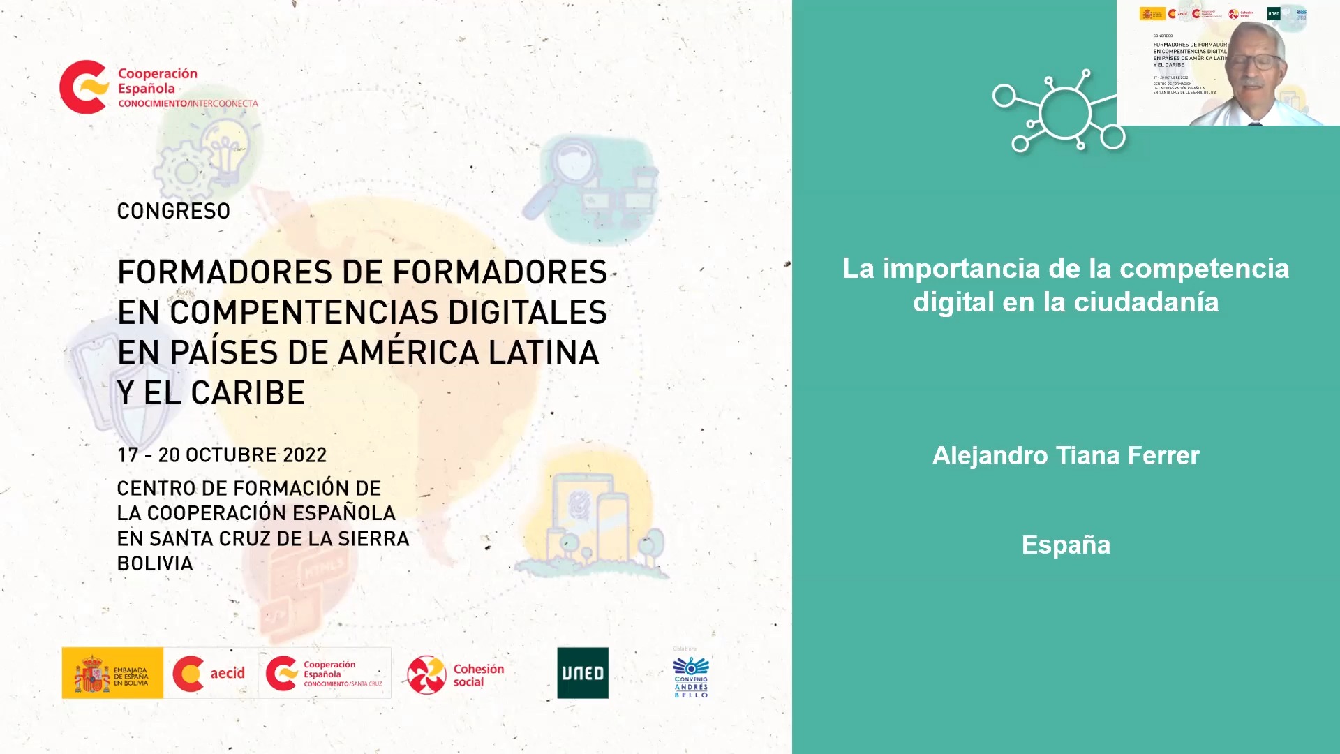 Conferencia: La importancia de la competencia digital en la ciudadanía