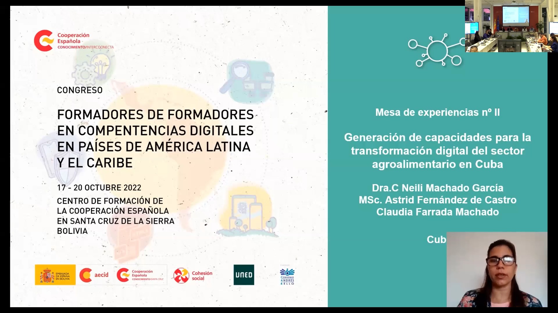Generación de capacidades para la transformación digital del sector agroalimentario en Cuba
