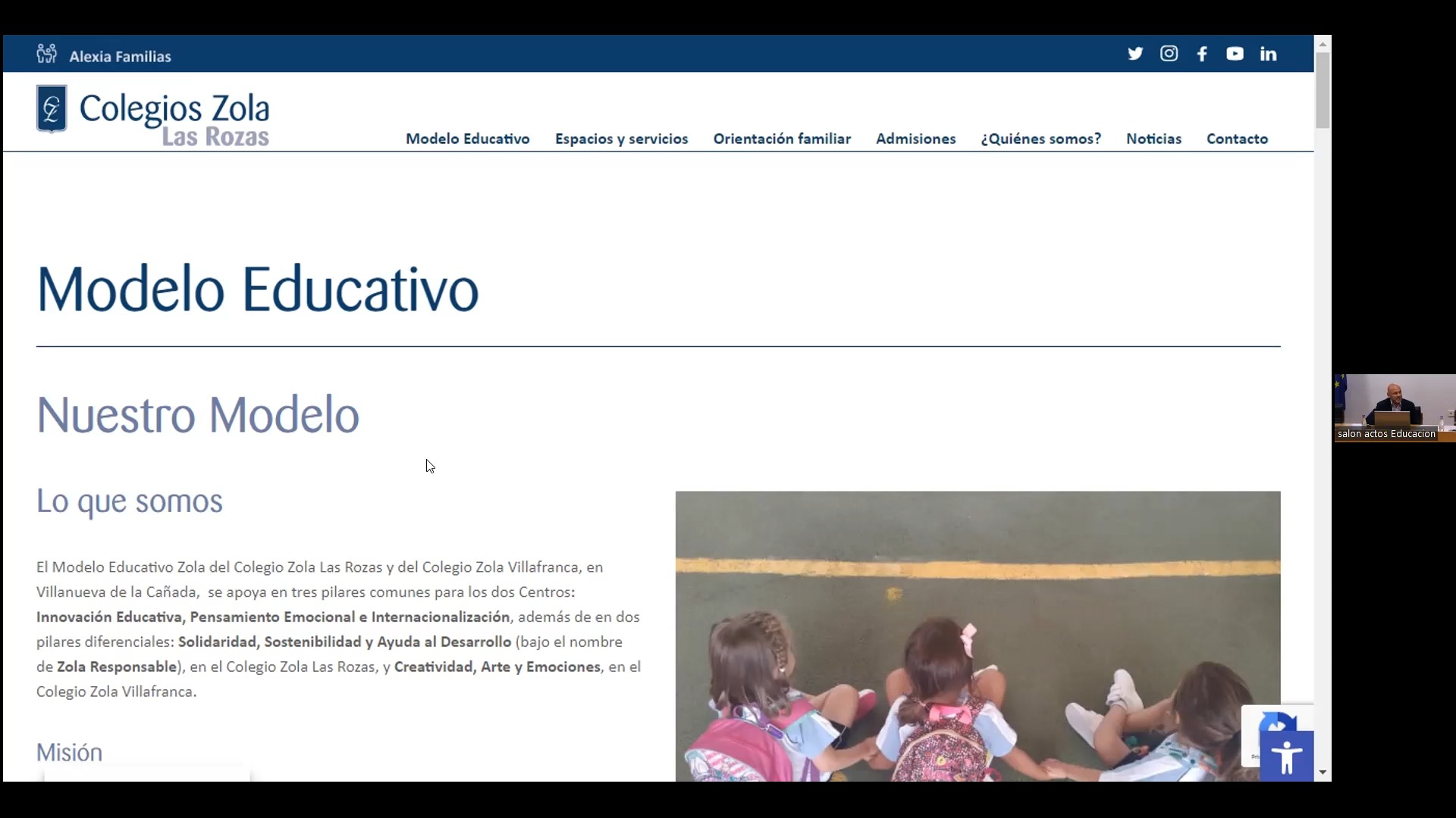 El alumno/a como eje de un modelo integral