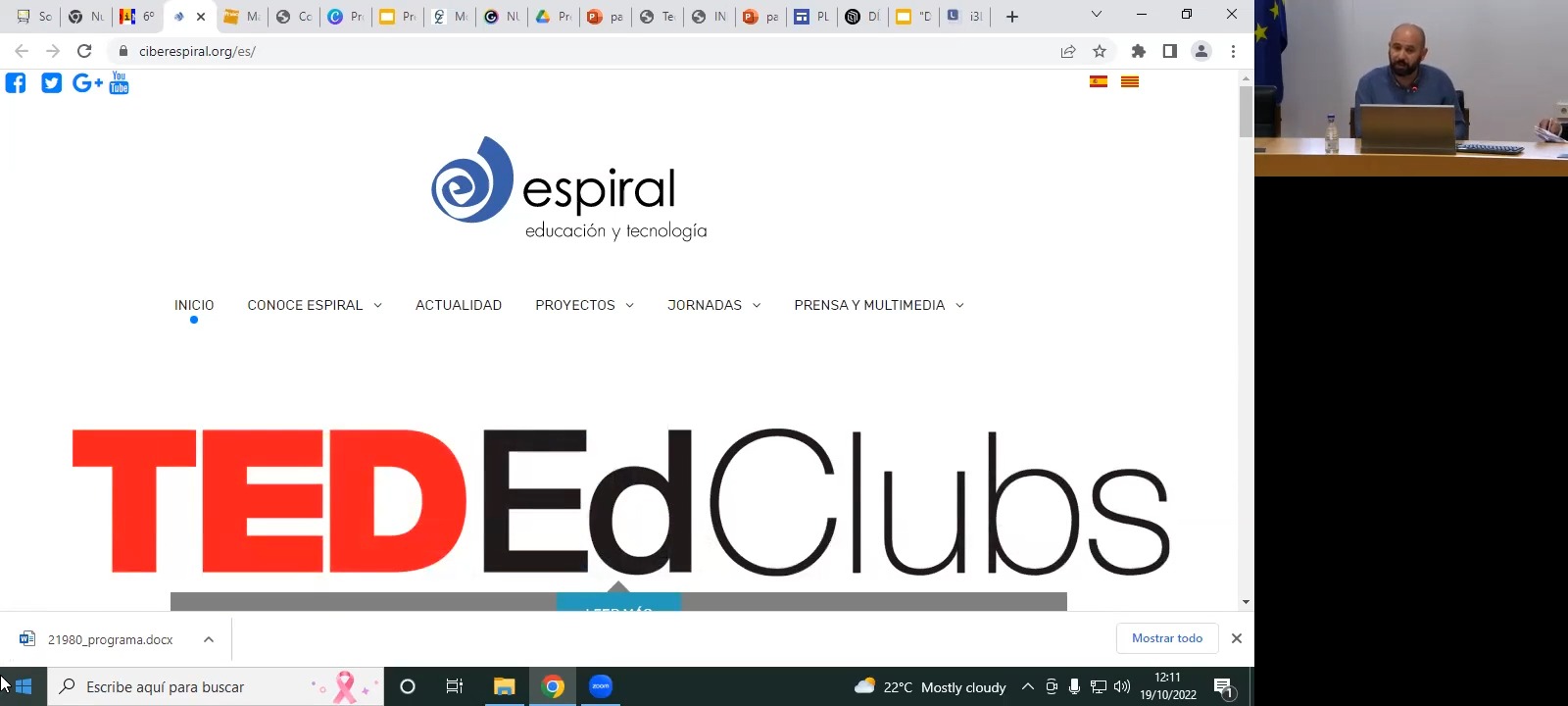 Asociación espiral. Educación y Tecnología