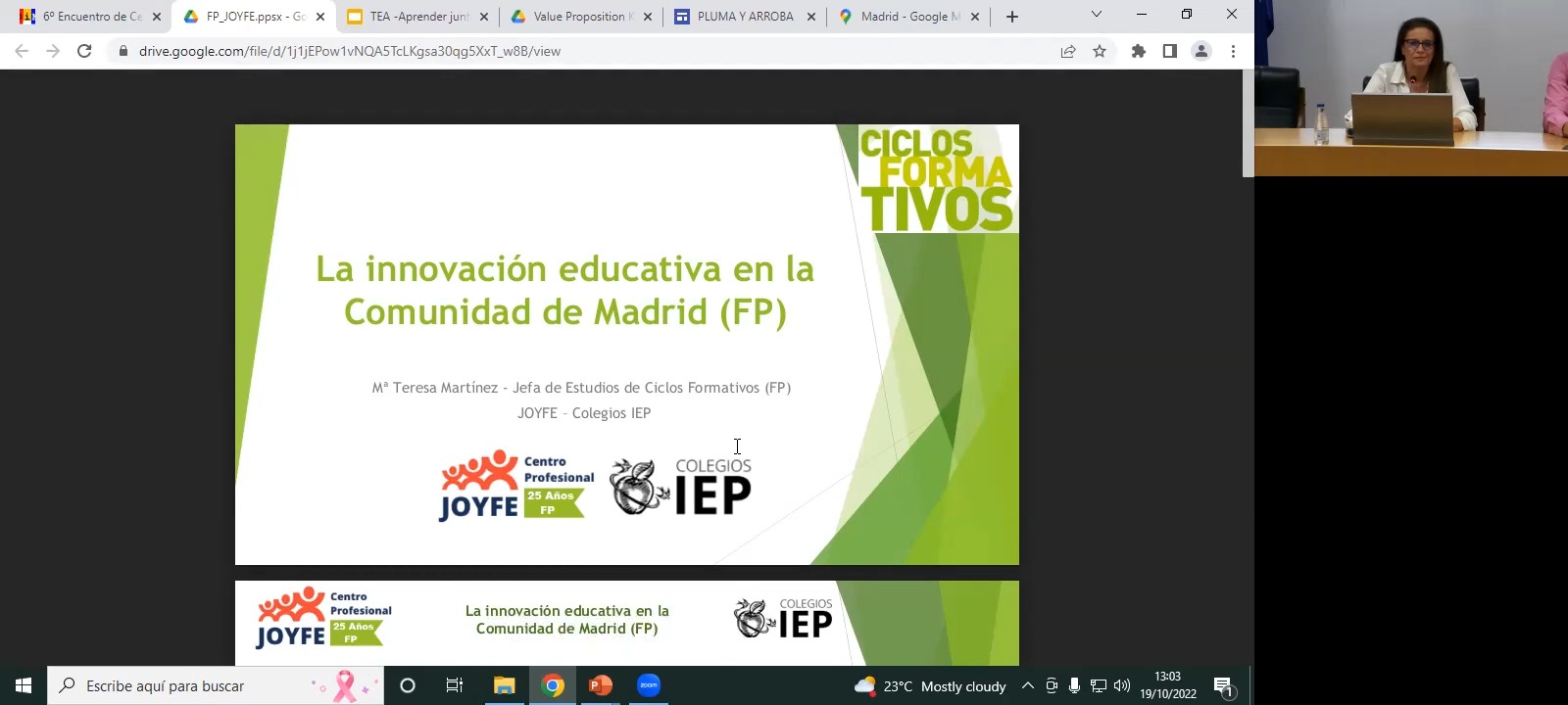 La innovación educativa en FP