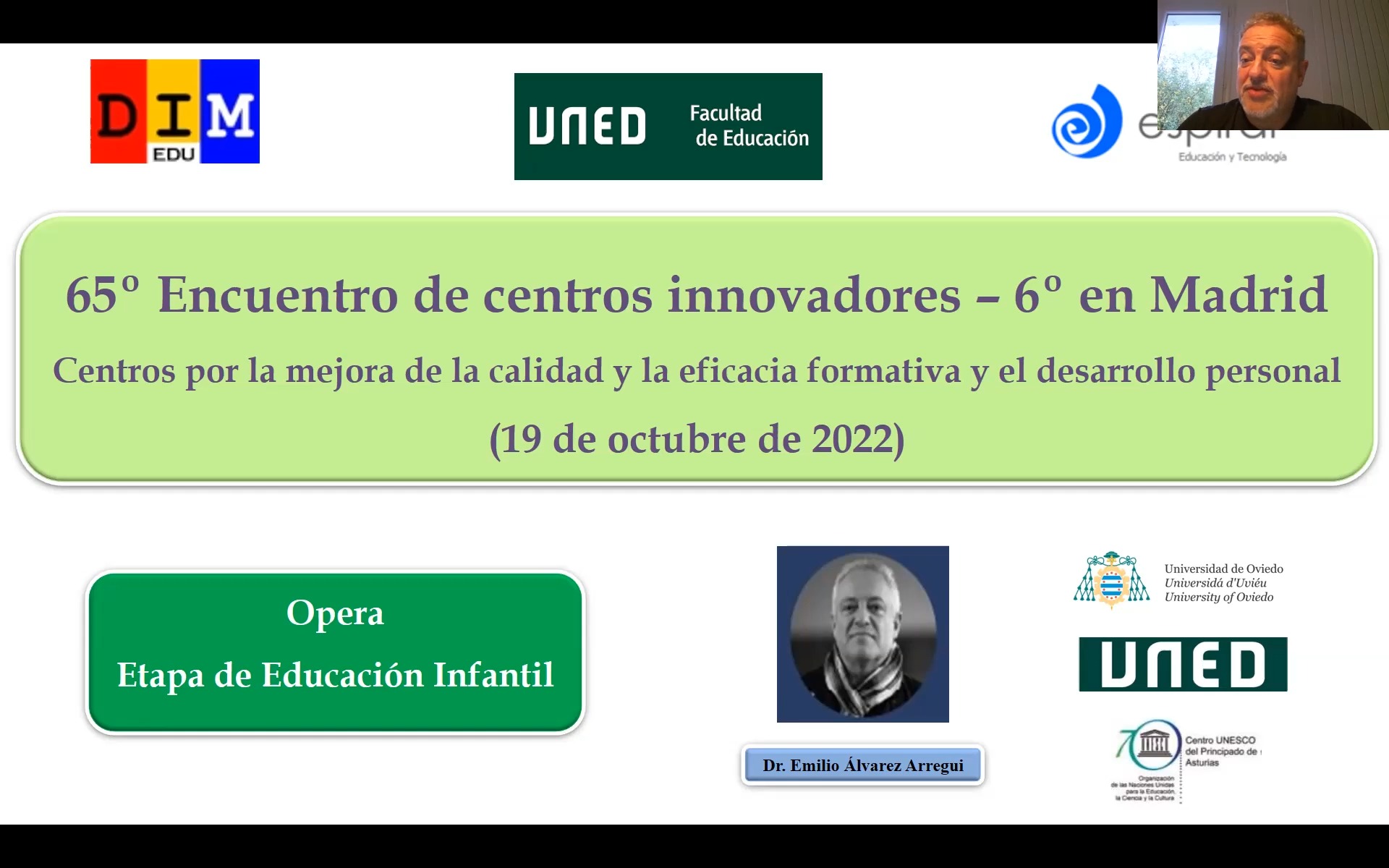 Ponencia de Emilio Álvarez Arregui