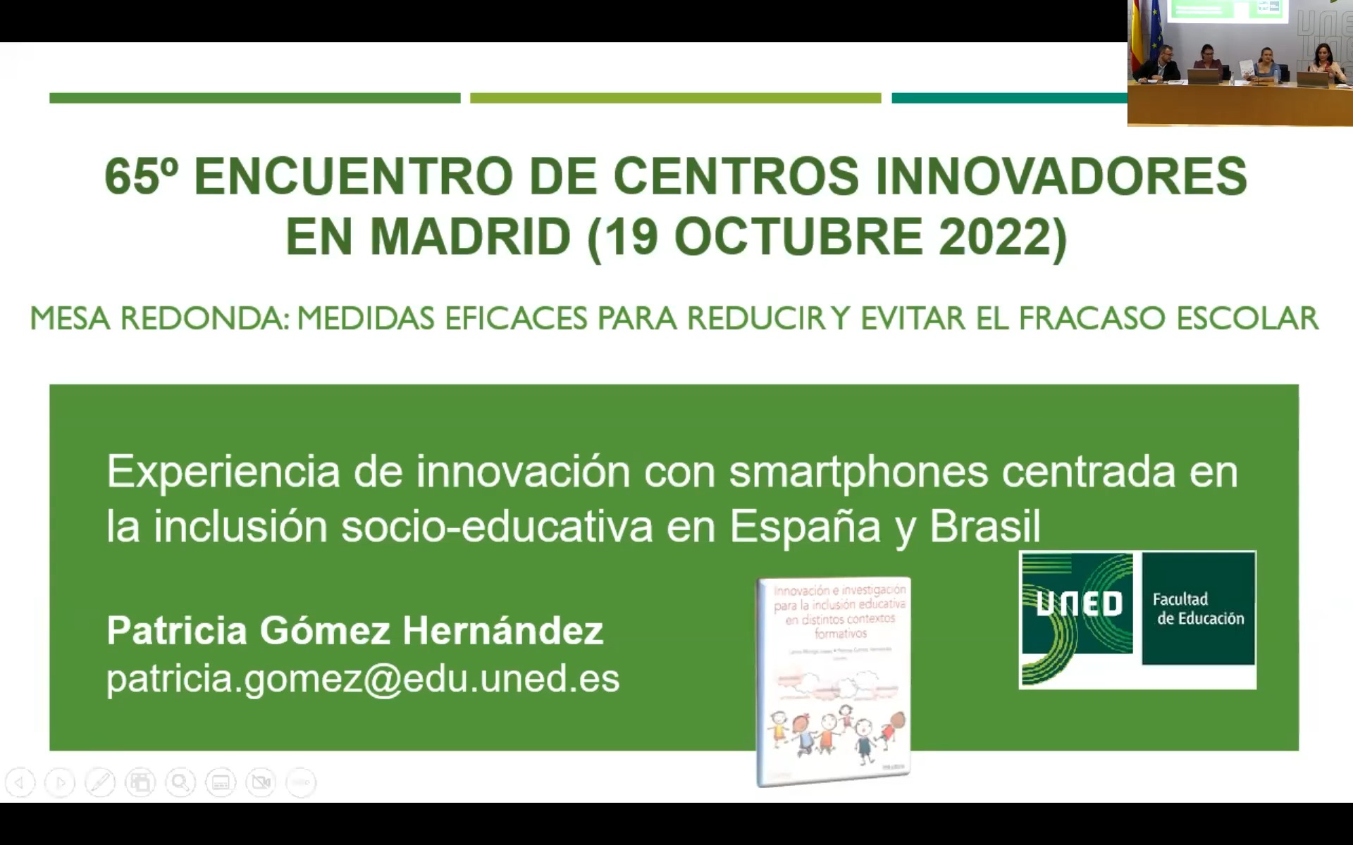 Ponencia de Patricia Gómez Hernández