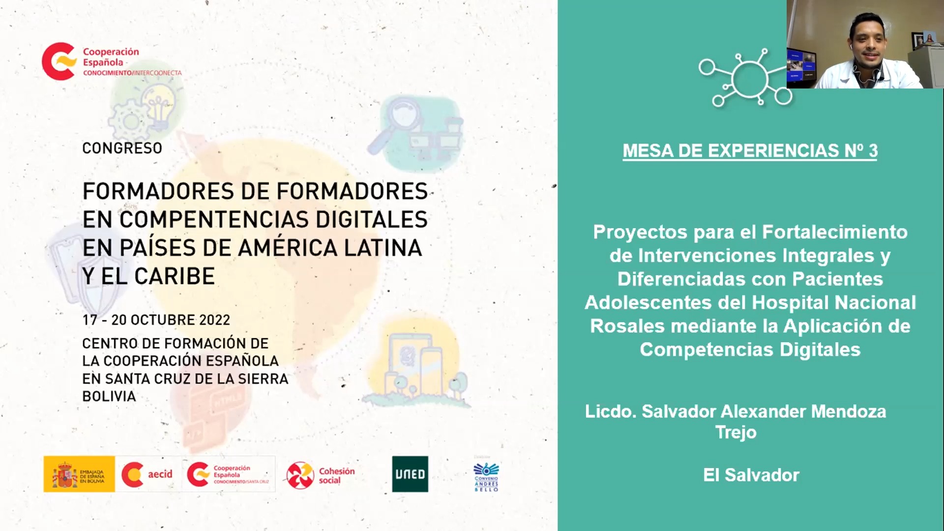 Proyectos para el Fortalecimiento de Intervenciones Integrales y Diferenciadas con Pacientes Adolescentes del Hospital Nacional Rosales mediante la Aplicación de Competencias Digitales