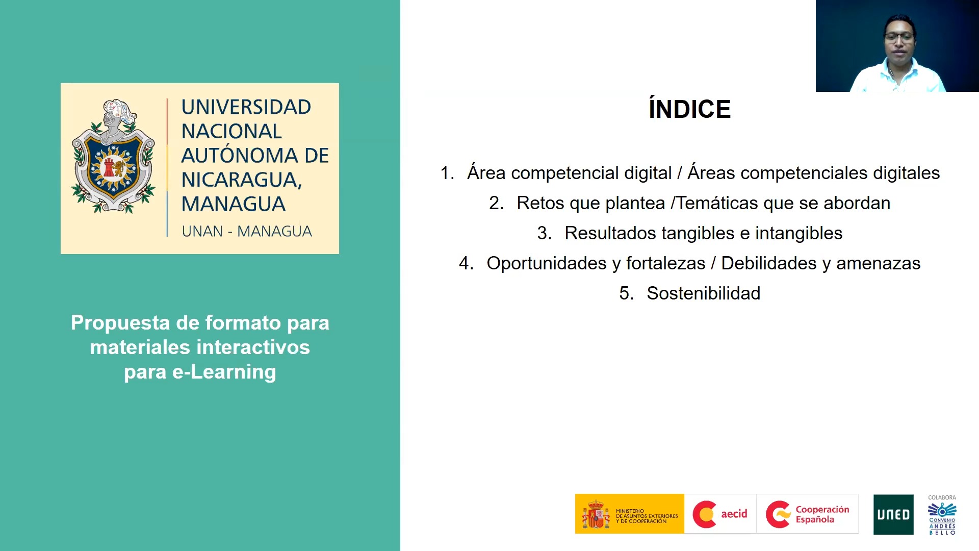 Propuesta de formato para materiales interactivos para e-learning
